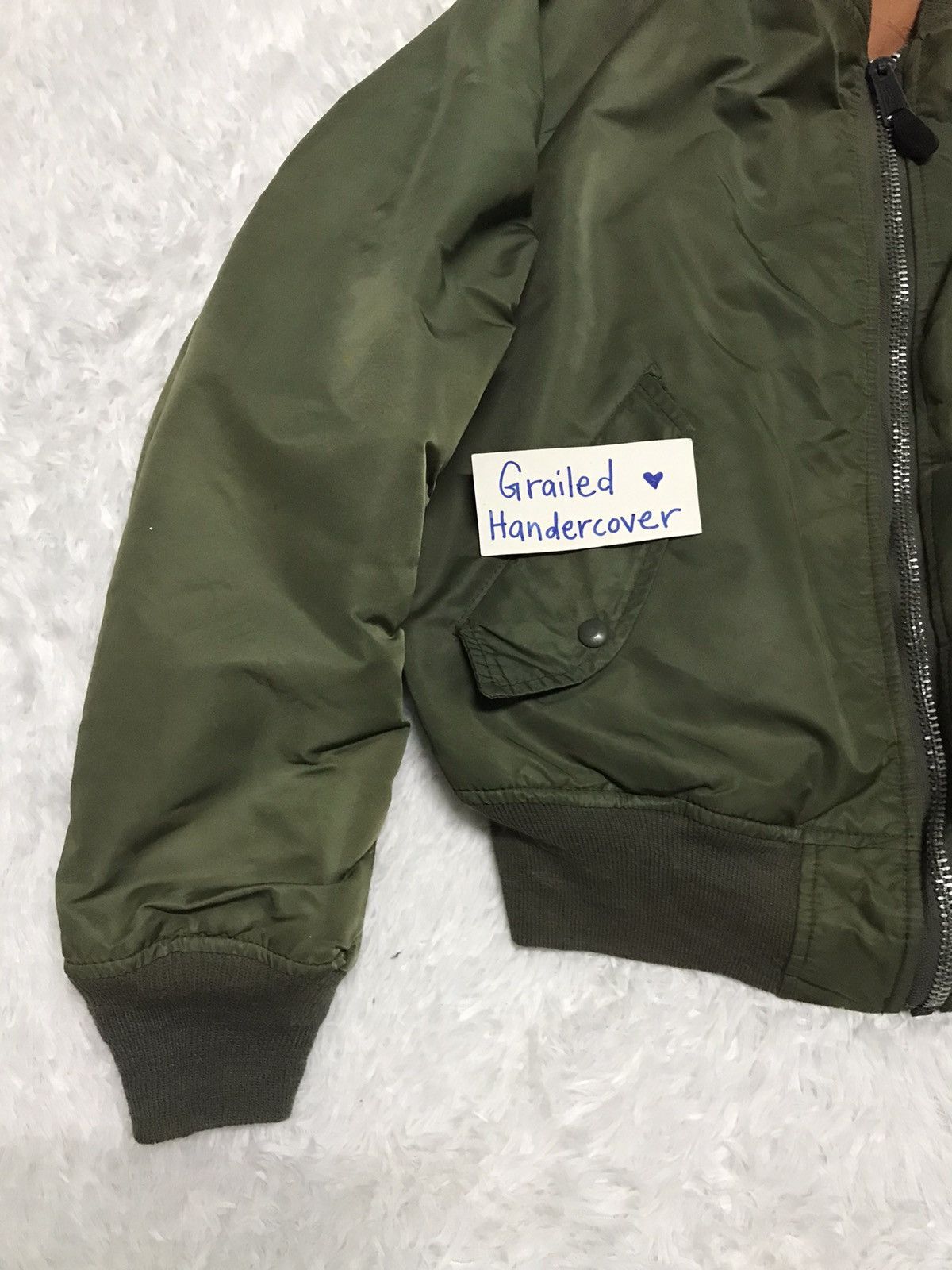 Avirex Vtg Avirex MA-1 Flight Bomber Jacket Embroidery Made in Usa Size US M / EU 48-50 / 2 - 5 Thumbnail