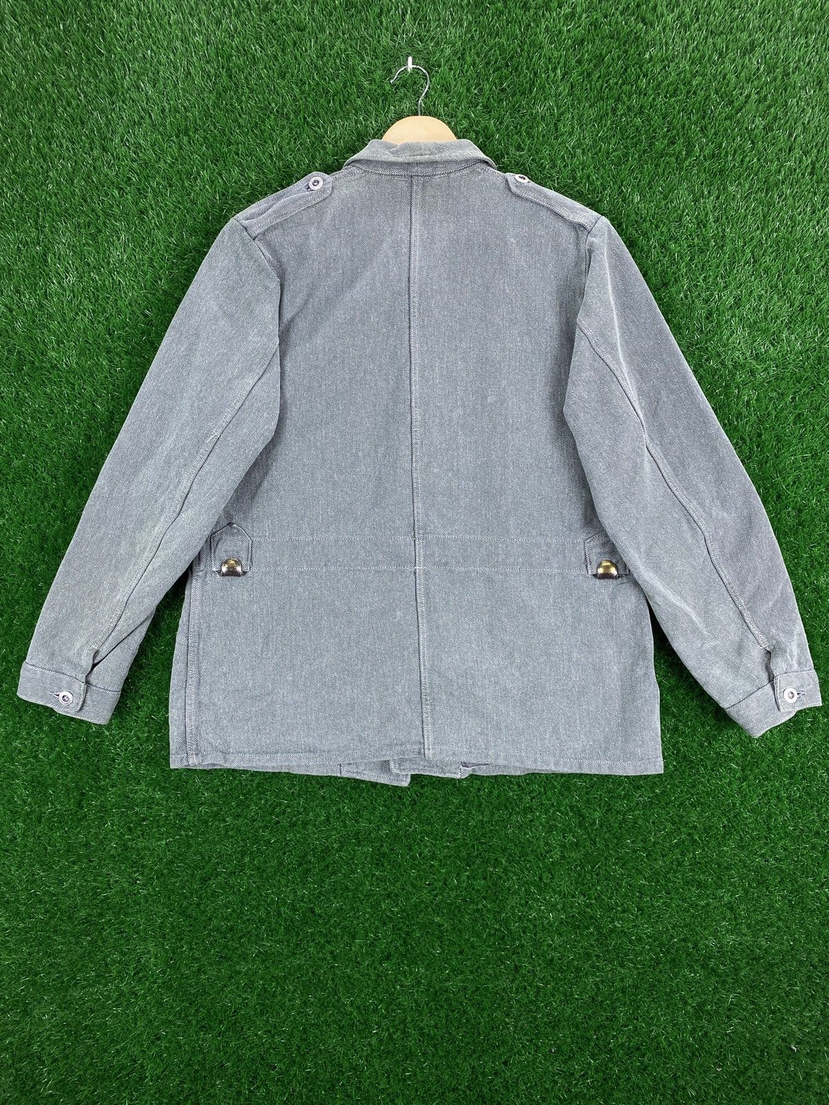 Vintage Vintage Swedish Army Winter Field Jacket Size US L / EU 52-54 / 3 - 2 Thumbnail