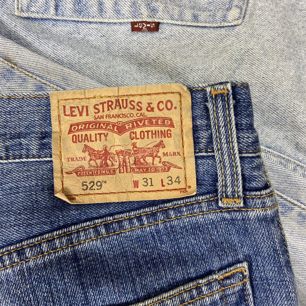 Levi's BAGGY FIT VNTG LEVIS JEANS PANTS 1990s Size US 32 / EU 48 - 5 Thumbnail