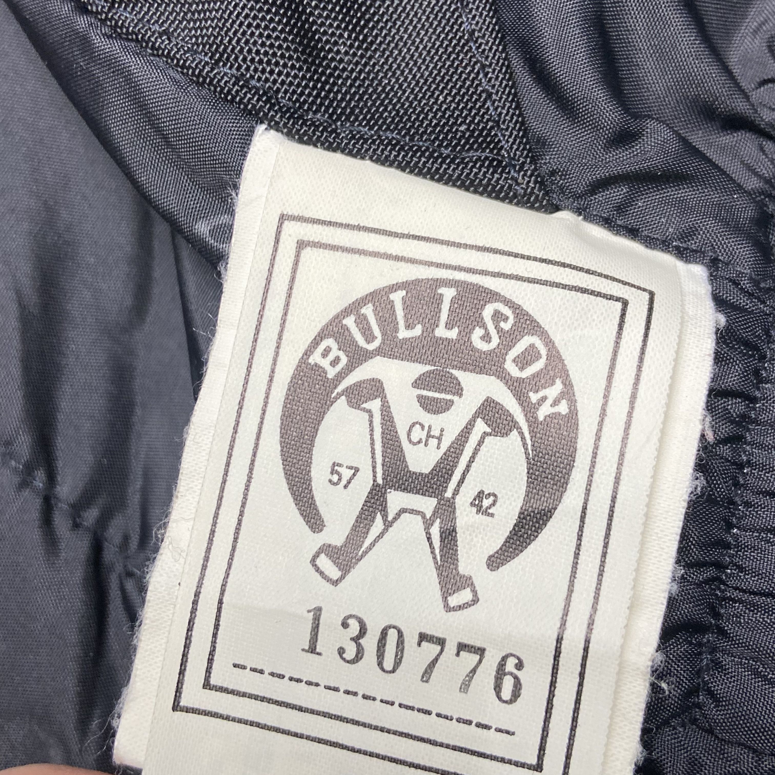 Vintage 1980s BULLSON ARCHIVE EXCELLENT BONDAGE BIKER JACKET № 2019 Size US L / EU 52-54 / 3 - 12 Thumbnail