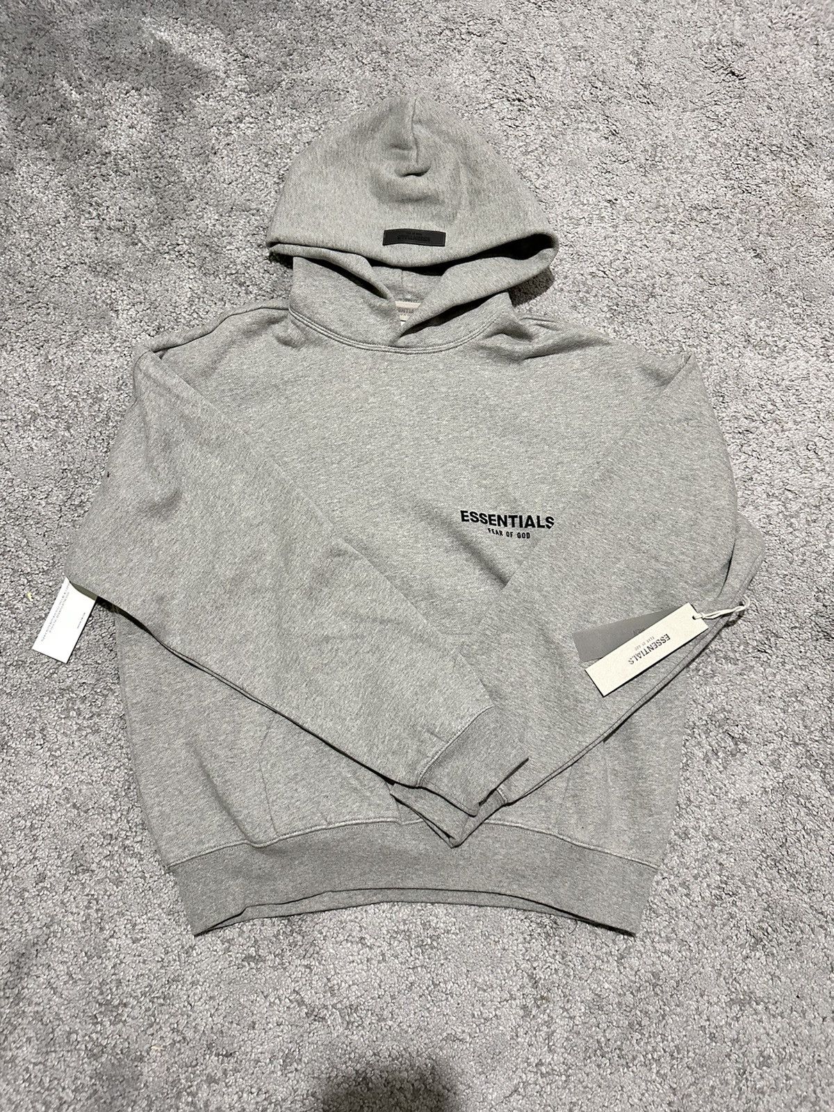 Essentials Fear of god essentials dark heather oatmeal hoodie Size US XXL / EU 58 / 5 - 2 Thumbnail