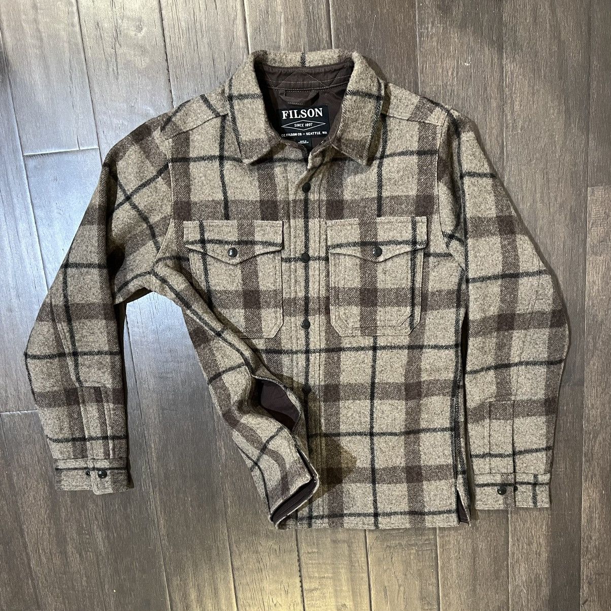 Filson LINED MACKINAW WOOL JAC-SHIRT | Grailed