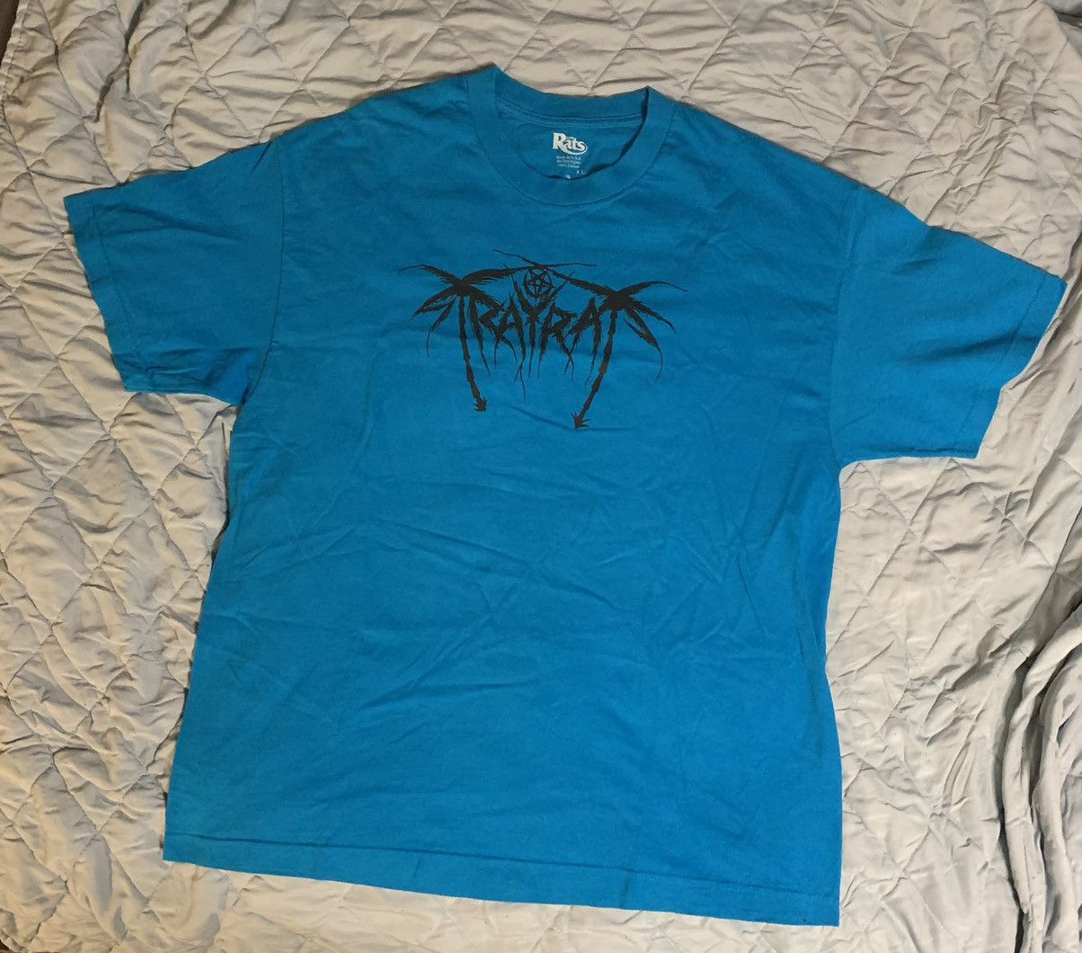 Stray Rats Stray Rats tropical black metal tee Size US XL / EU 56 / 4 - 2 Thumbnail