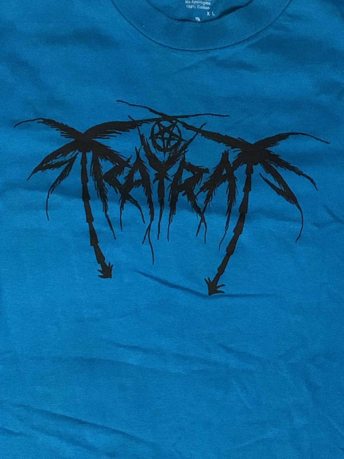 Stray Rats Stray Rats tropical black metal tee Size US XL / EU 56 / 4 - 1 Thumbnail