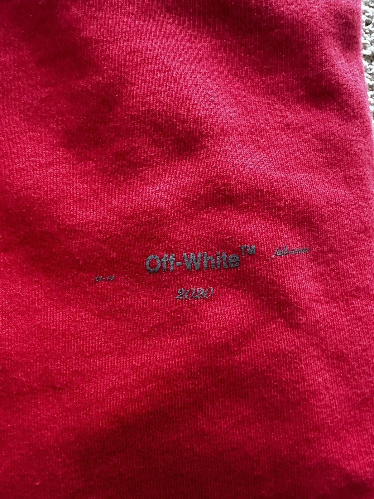 Off-White Off-white Chevron S/2020 Sweatpants Size US 34 / EU 50 - 7 Thumbnail