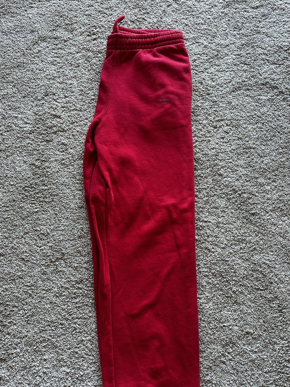 Off-White Off-white Chevron S/2020 Sweatpants Size US 34 / EU 50 - 1 Thumbnail