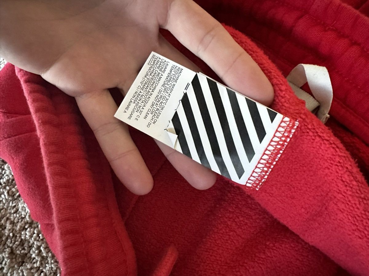 Off-White Off-white Chevron S/2020 Sweatpants Size US 34 / EU 50 - 5 Thumbnail