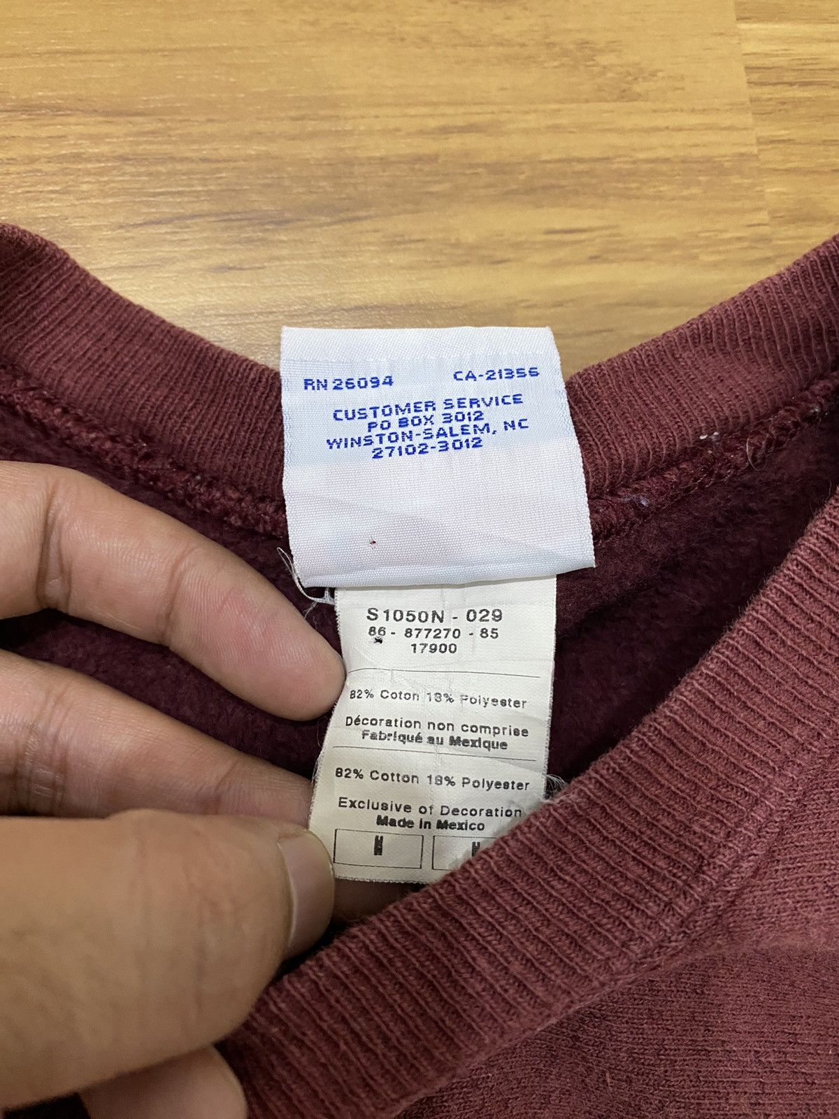 Champion × Vintage Vintage 90’s Virginia Tech Champion Reverse Weave Sweatshirt Size US M / EU 48-50 / 2 - 4 Thumbnail