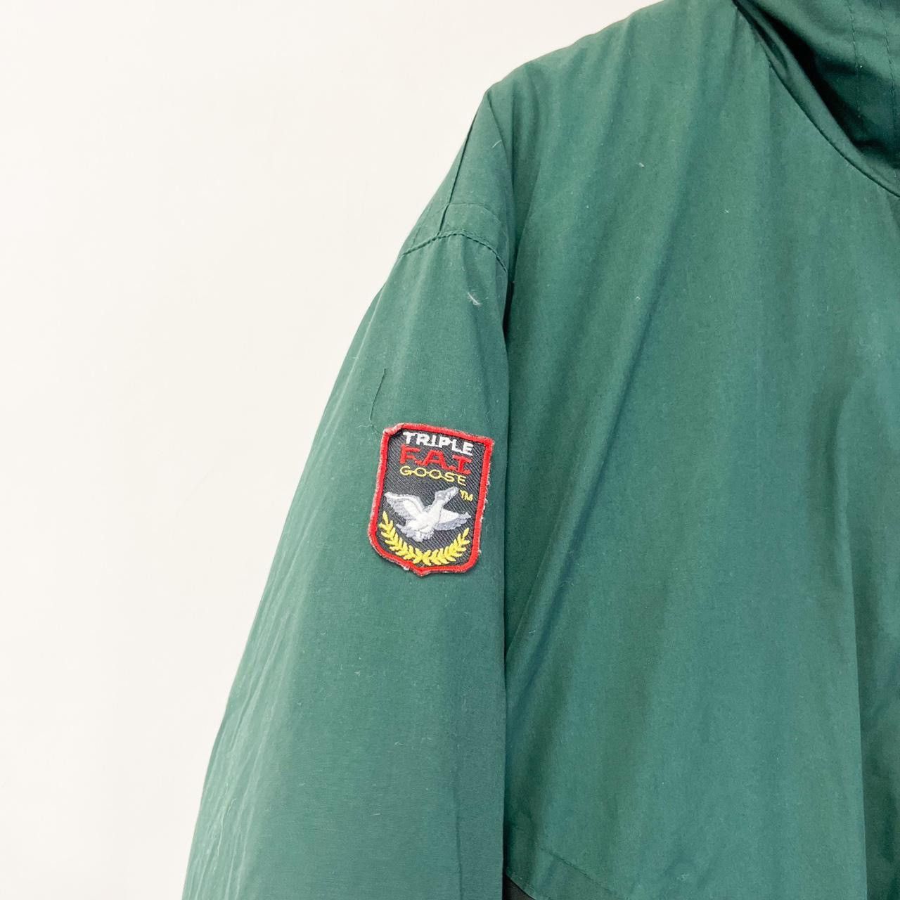 vintage triple fat goose puffer