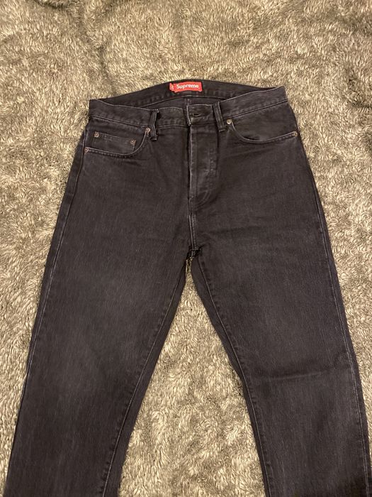 Supreme slim best sale straight denim