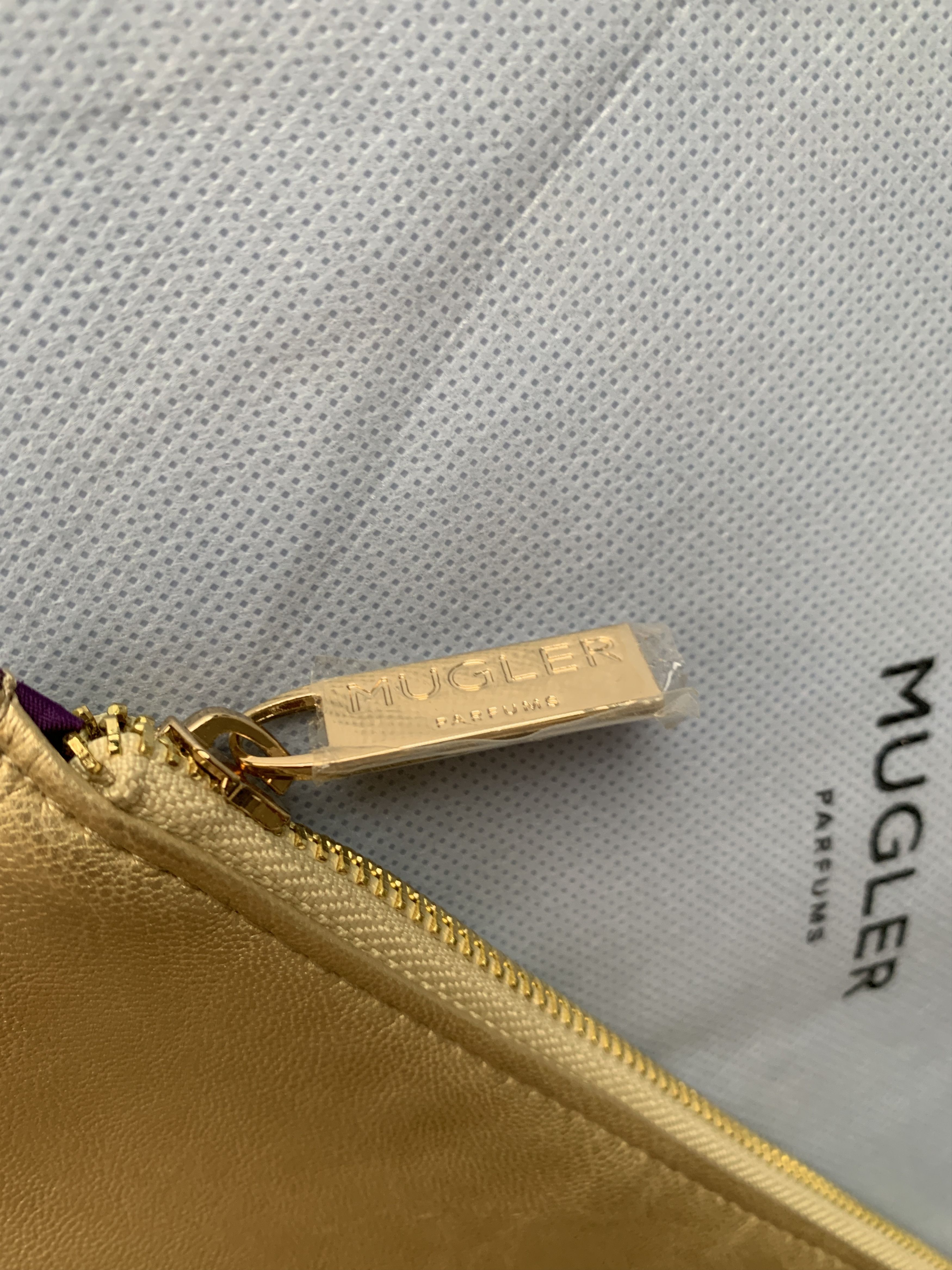Mugler New Mugler zipper Pouch w/ dustbag Size ONE SIZE - 7 Thumbnail