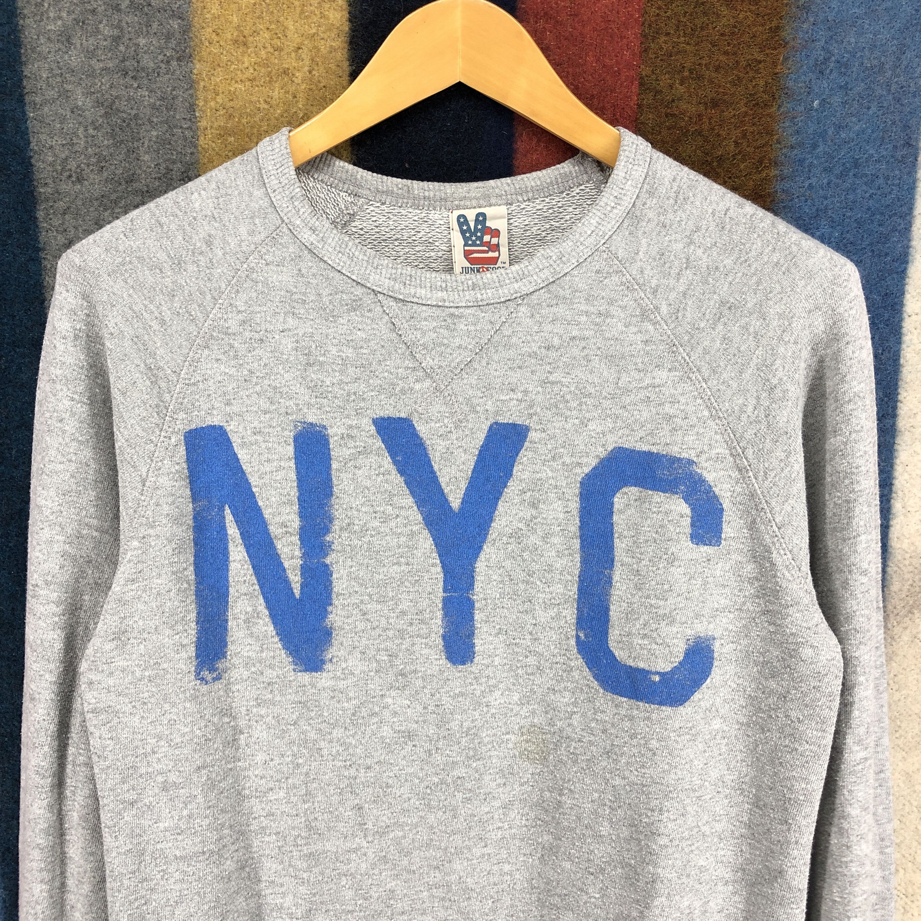 Junk Food NEW YORK CITY by Junk Food Crew Neck Sweatshirt #0274/L Size US S / EU 44-46 / 1 - 2 Thumbnail