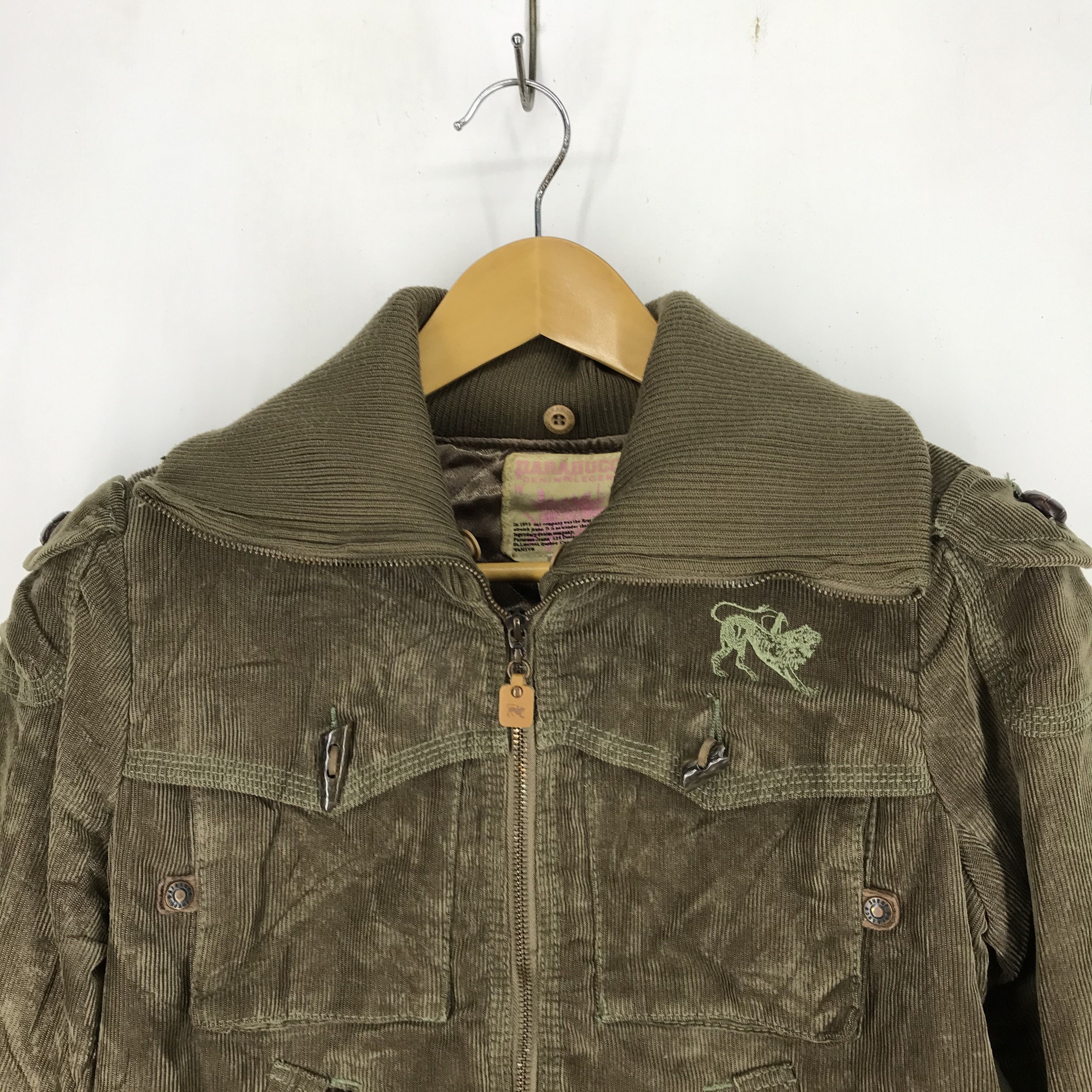 Other PARABUCO DENIM LEGEND Corduroy Jacket #2432-84 Size XS / US 0-2 / IT 36-38 - 2 Thumbnail