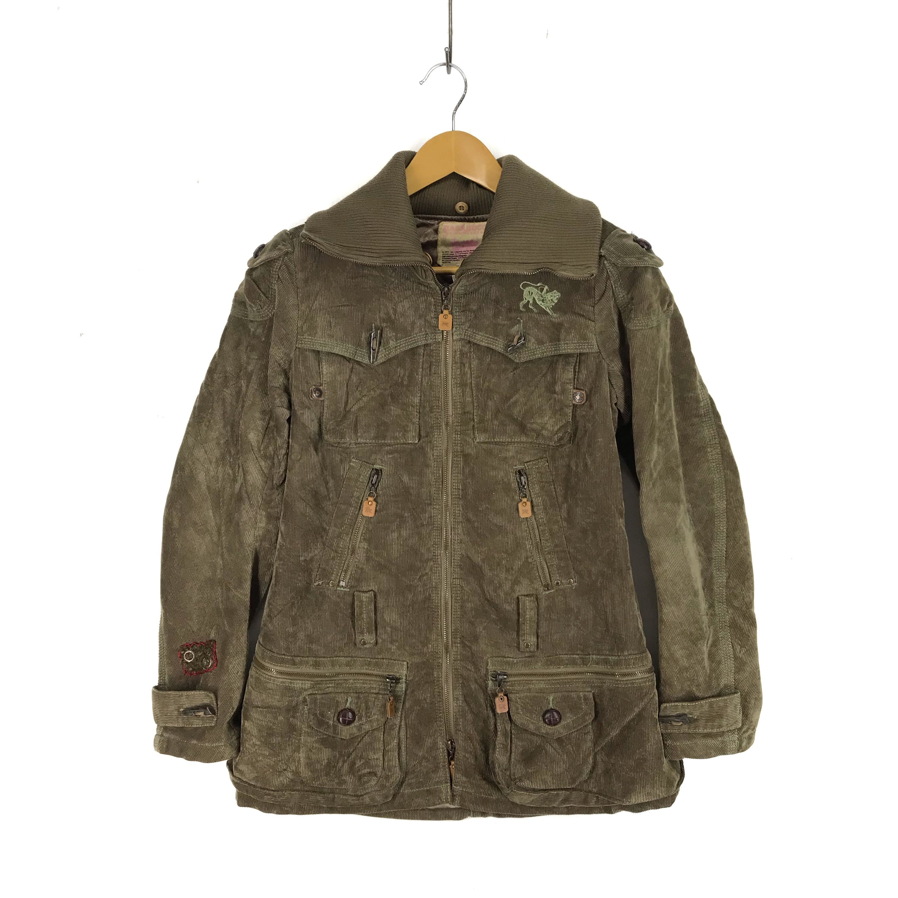 Other PARABUCO DENIM LEGEND Corduroy Jacket #2432-84 Size XS / US 0-2 / IT 36-38 - 1 Thumbnail