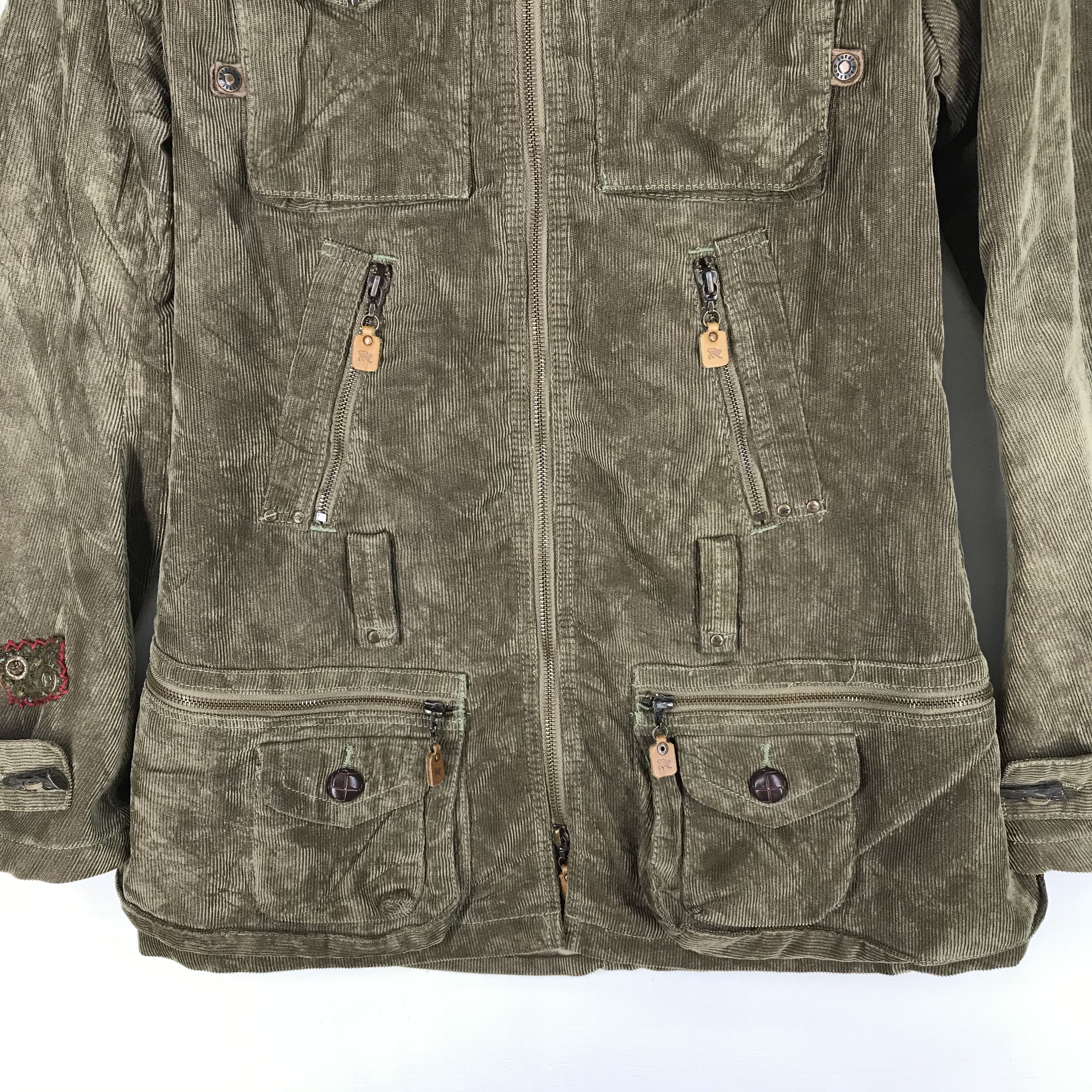 Other PARABUCO DENIM LEGEND Corduroy Jacket #2432-84 Size XS / US 0-2 / IT 36-38 - 4 Thumbnail