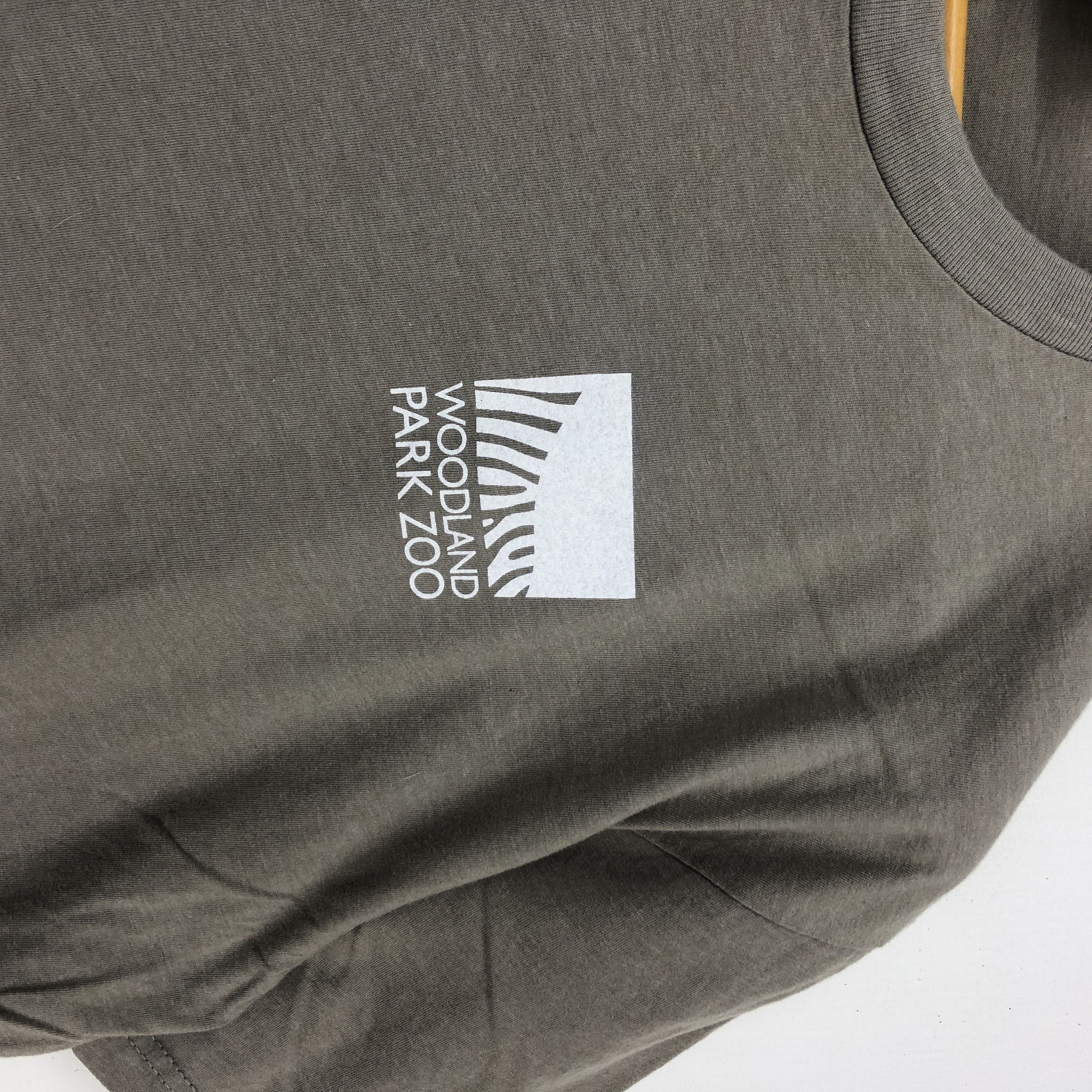 Woodlands WOODLAND PARK ZOO Crew Neck T Shirt #1628-60 Size US XL / EU 56 / 4 - 4 Thumbnail