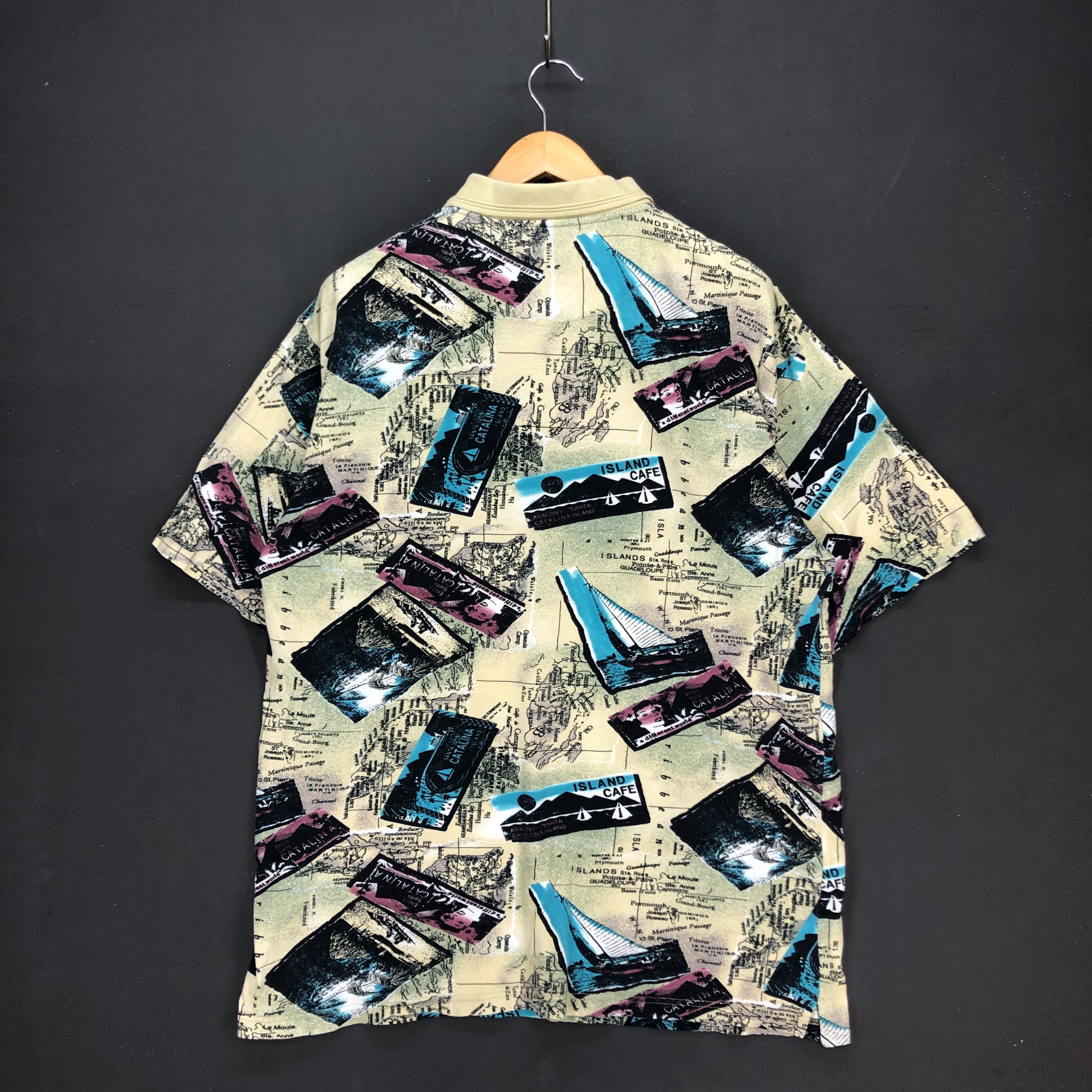 Other JOS J OLIVER Island Cafe Polo T Shirt #1278-44 Size US XL / EU 56 / 4 - 5 Thumbnail