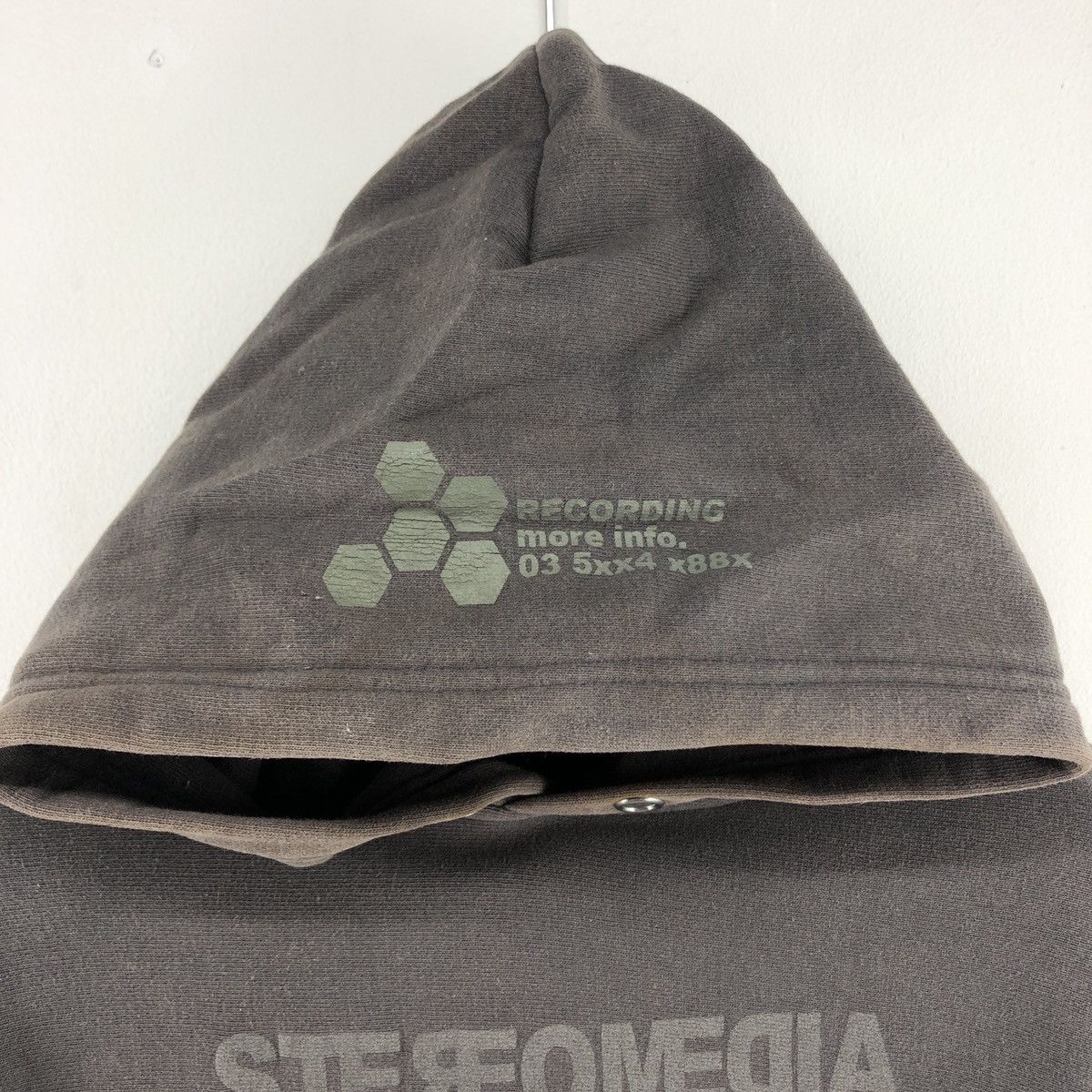 Other STEREO MEDIA by CARTLE ARCHE Hoodie Pullover #2599-92 Size US M / EU 48-50 / 2 - 2 Thumbnail