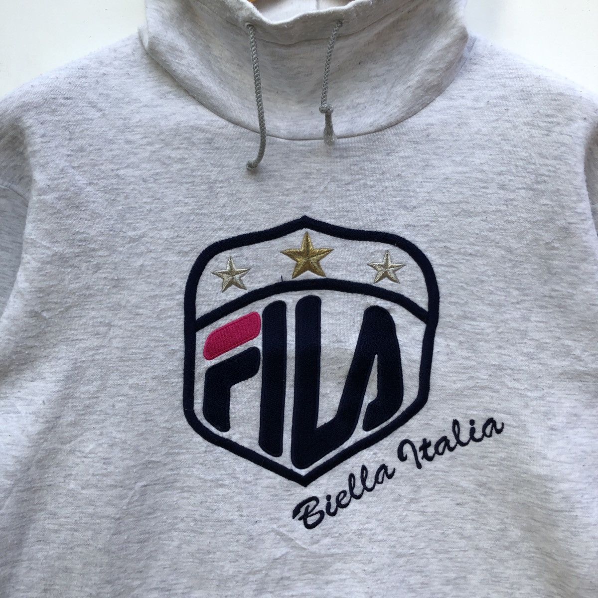 Fila FILA BIELLA ITALIA Turtle Neck Sweatshirt #0704-21 Size M / US 6-8 / IT 42-44 - 2 Thumbnail