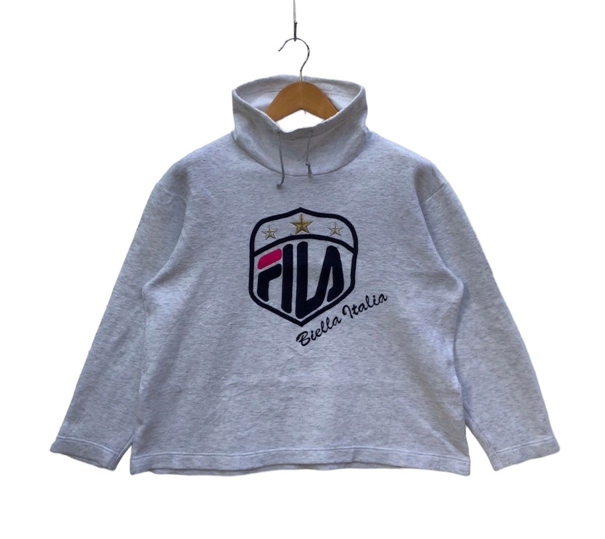 Fila FILA BIELLA ITALIA Turtle Neck Sweatshirt #0704-21 Size M / US 6-8 / IT 42-44 - 1 Thumbnail