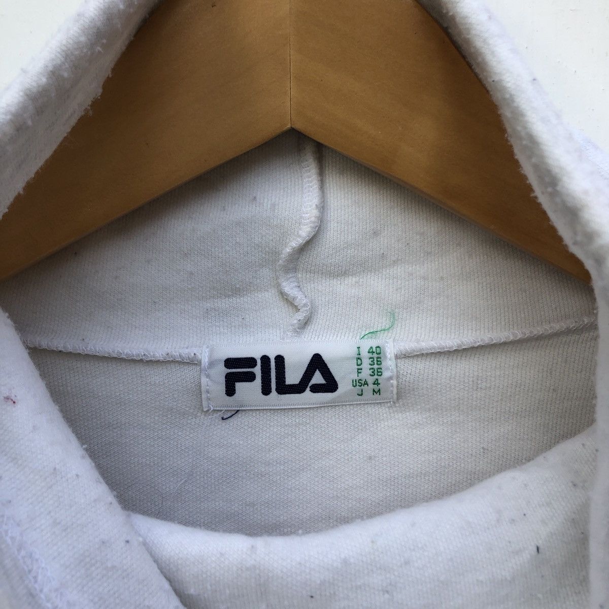 Fila FILA BIELLA ITALIA Turtle Neck Sweatshirt #0704-21 Size M / US 6-8 / IT 42-44 - 3 Thumbnail