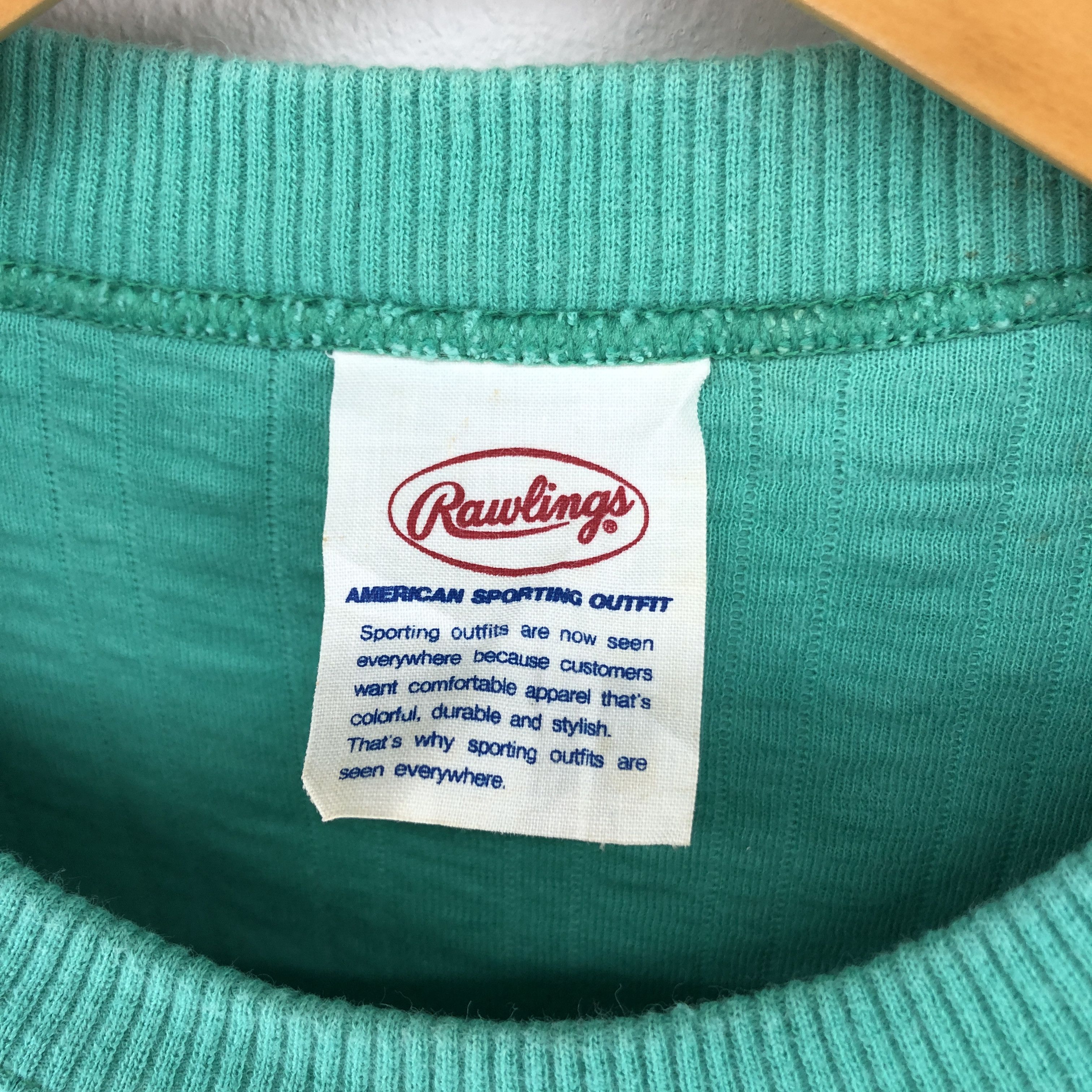 Vintage Vintage RAWLINGS Crew Neck Sweatshirt #2606-93 Size US S / EU 44-46 / 1 - 6 Thumbnail