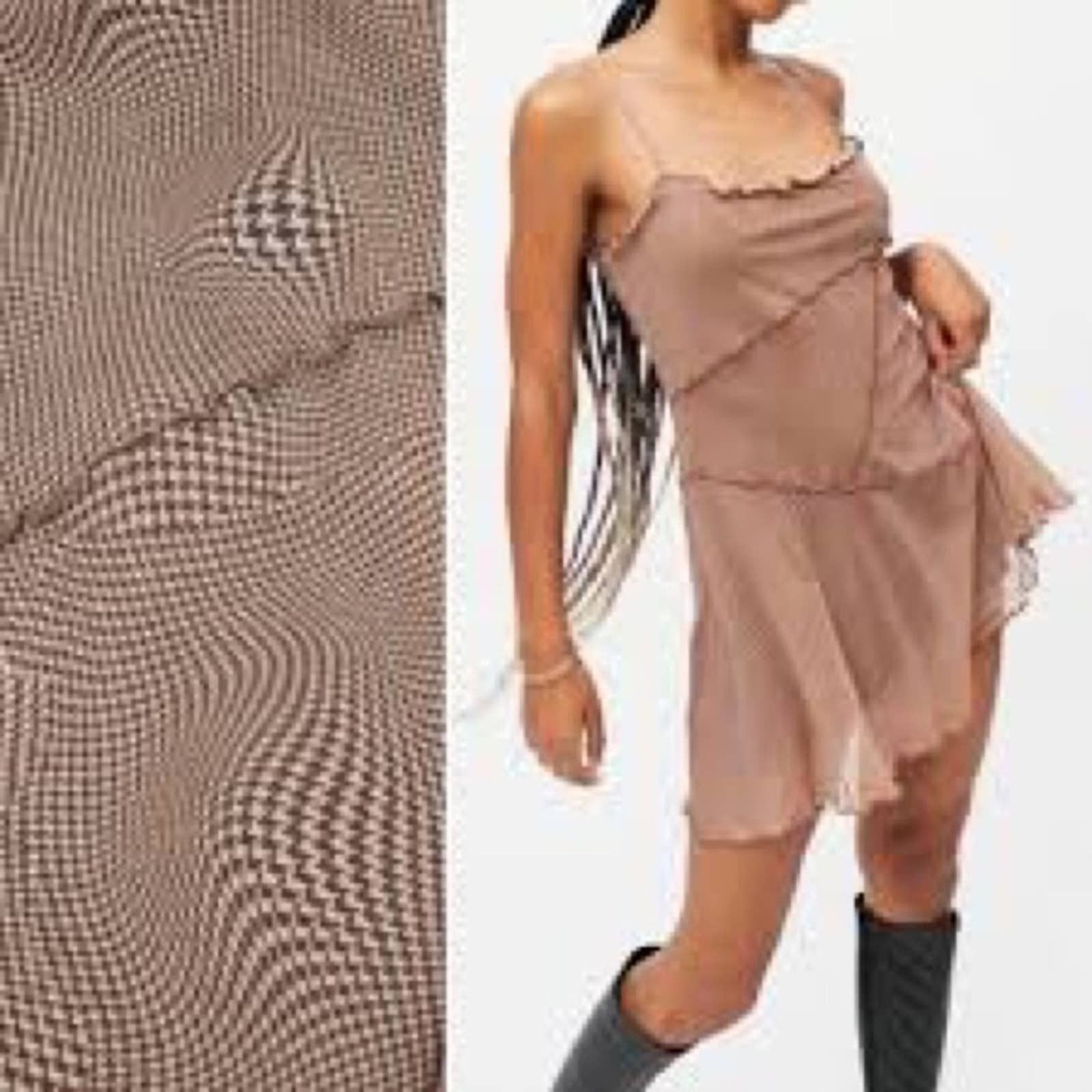 urban outfitters moxie mesh dress UO + Moxie Mesh Mini Slip Dress