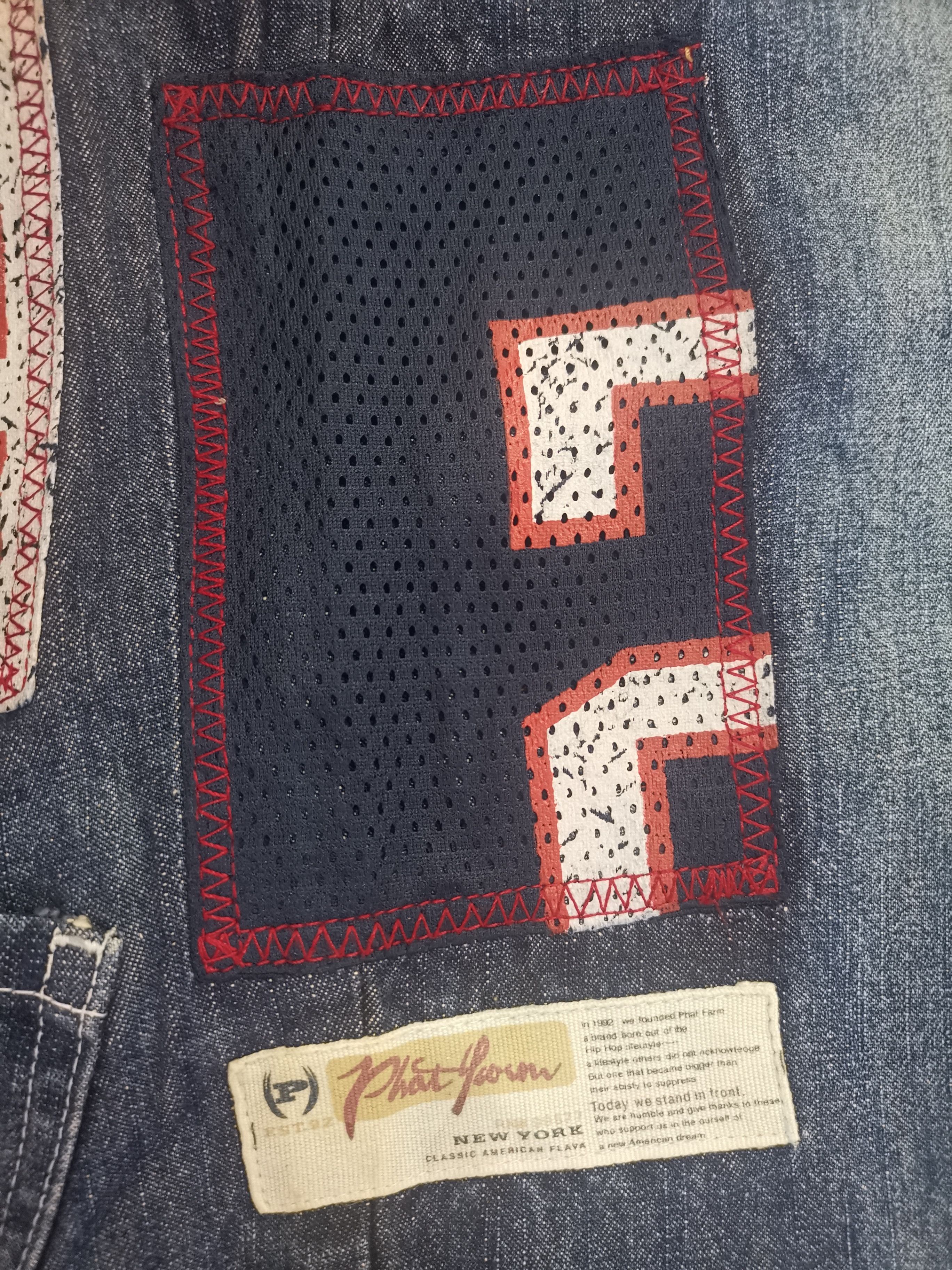 Phat Farm × Vintage Vintage Phat Farm Baggy Jeans x Streetwear Size US 38 / EU 54 - 9 Thumbnail