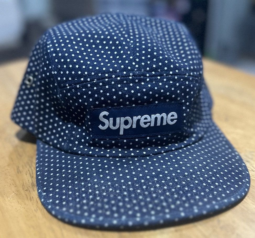 supreme シュプリーム Polka Dot Camp Cap Supreme | ポルカドットキャップ - UG.SHAFT