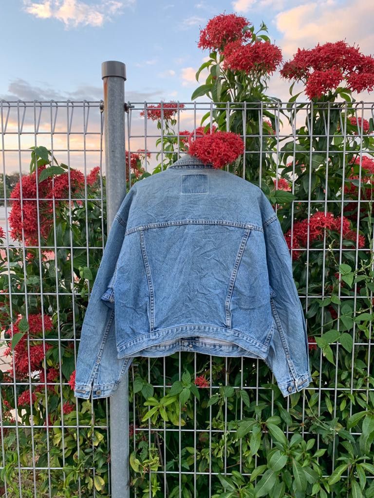 Japanese Brand GL Heart Denim Jacket Japanese Brand Size L / US 10 / IT 46 - 2 Thumbnail
