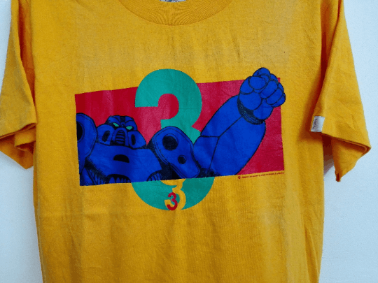 Cartoon Network Vtg Getter Robo 90s Super Robot Manga shirt by Ken Ishikawa Size US M / EU 48-50 / 2 - 2 Thumbnail