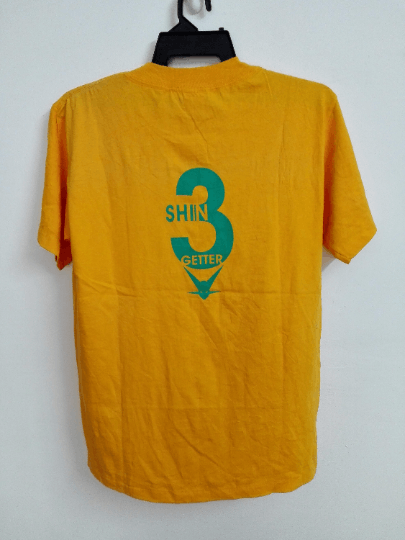 Cartoon Network Vtg Getter Robo 90s Super Robot Manga shirt by Ken Ishikawa Size US M / EU 48-50 / 2 - 3 Thumbnail
