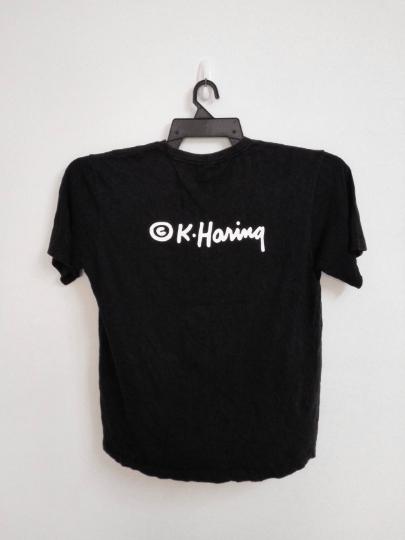Keith Haring Vintage Keith Haring Hand Symbol Pop Art Shirt Size US L / EU 52-54 / 3 - 1 Thumbnail