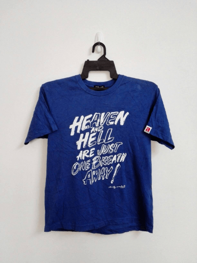Andy Warhol Vintage ANDY WARHOL Pop Art Heaven & Hell Size US M / EU 48-50 / 2 - 1 Thumbnail