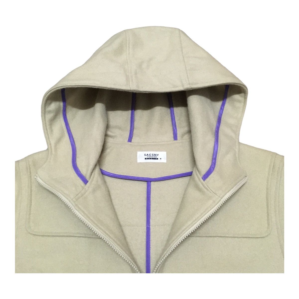 Yohji Yamamoto Rare Design Vintage Brand Yohji Yamamoto Parkas Hoodie 1990s Size US M / EU 48-50 / 2 - 6 Thumbnail