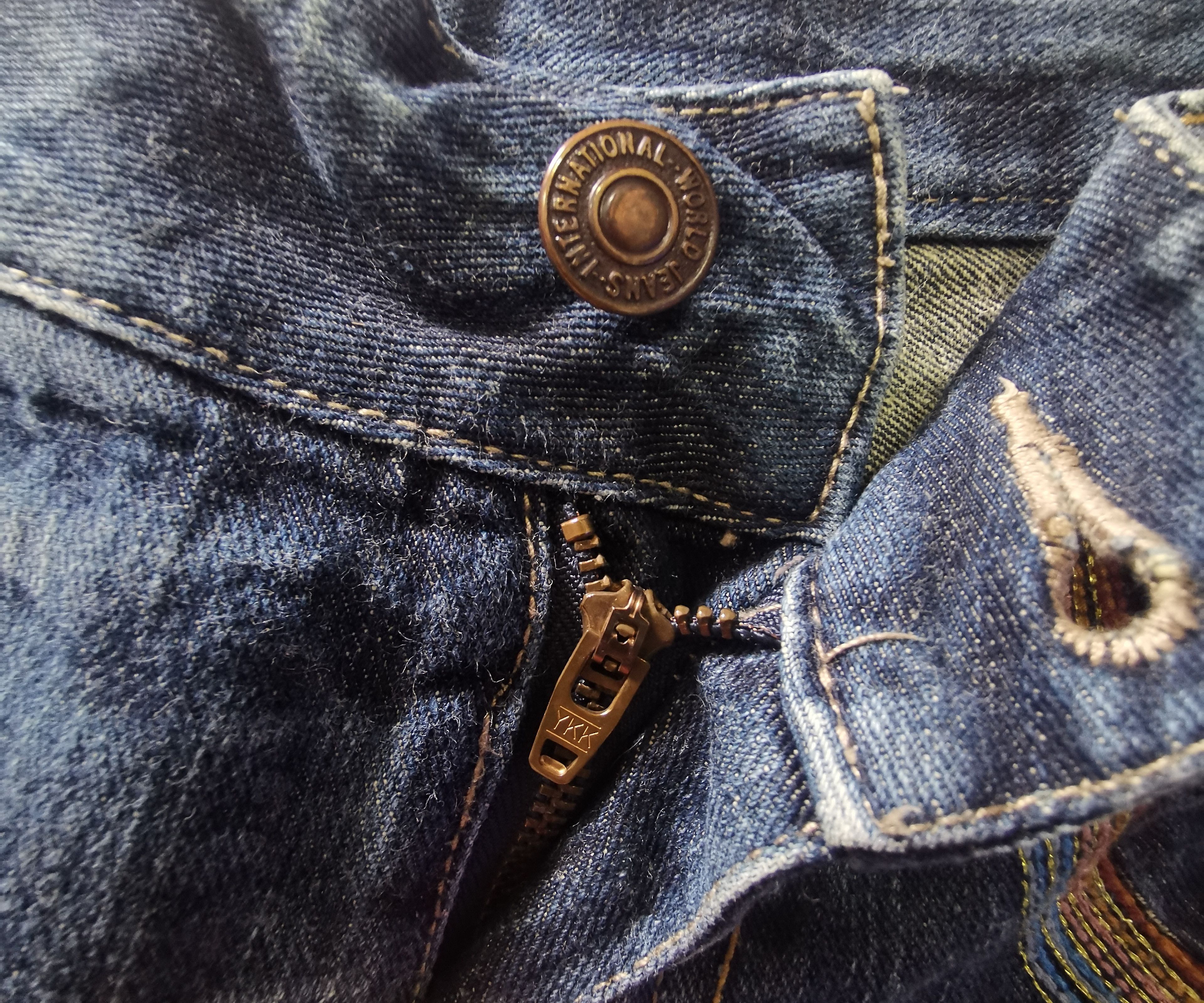 Japanese Brand Saucn Bon Lighting Denim With Nice Pocket Design Size US 30 / EU 46 - 7 Thumbnail