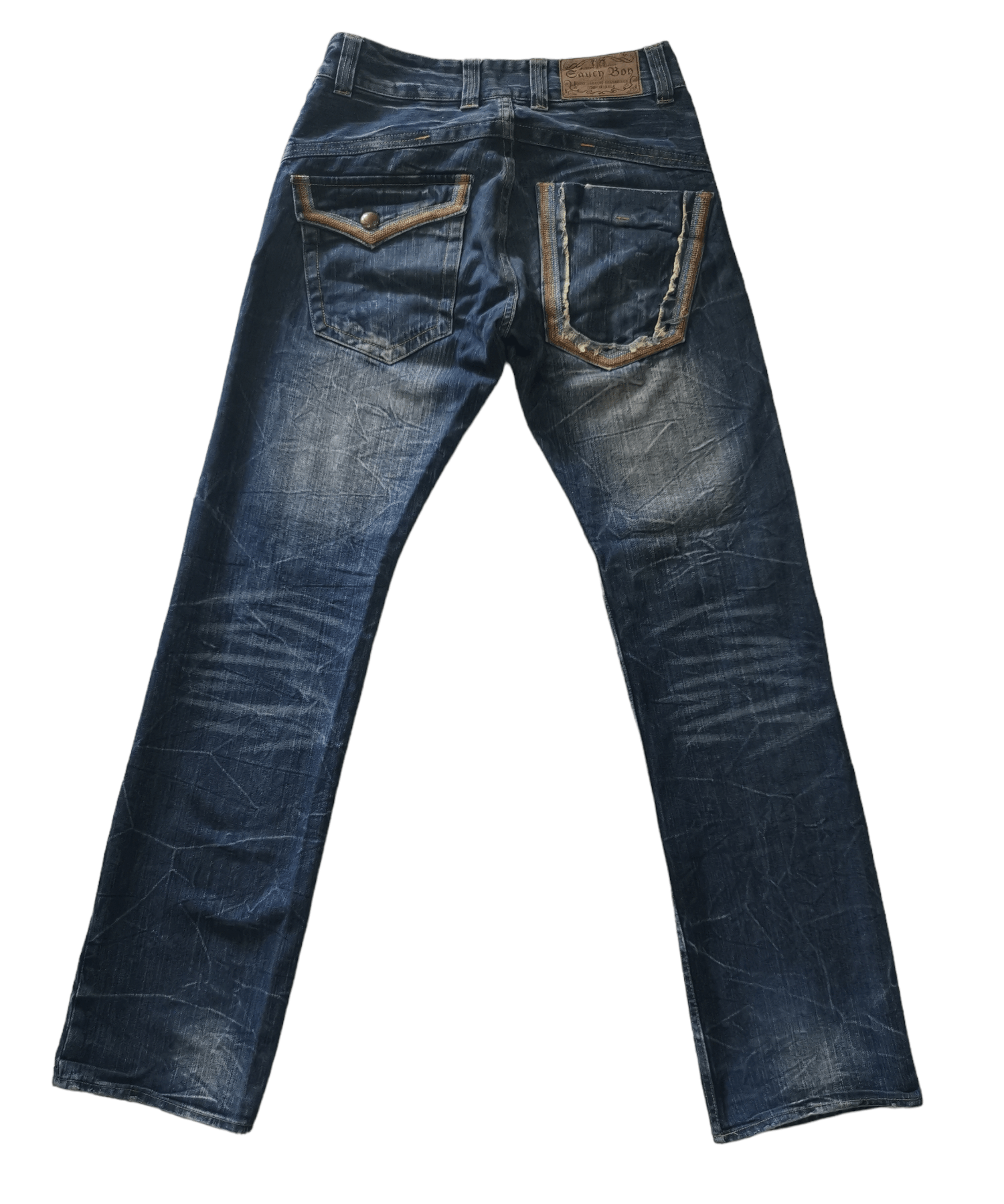 Japanese Brand Saucn Bon Lighting Denim With Nice Pocket Design Size US 30 / EU 46 - 2 Thumbnail