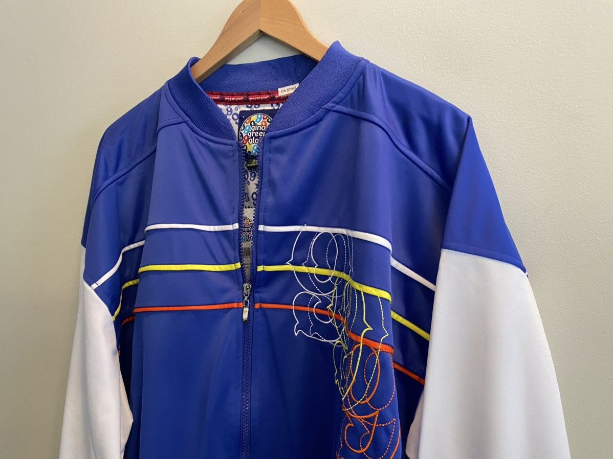 Japanese Brand × Vintage VINTAGE 2000’s GINO GREEN GLOBAL TRACK JACKET Size US XXL / EU 58 / 5 - 2 Thumbnail
