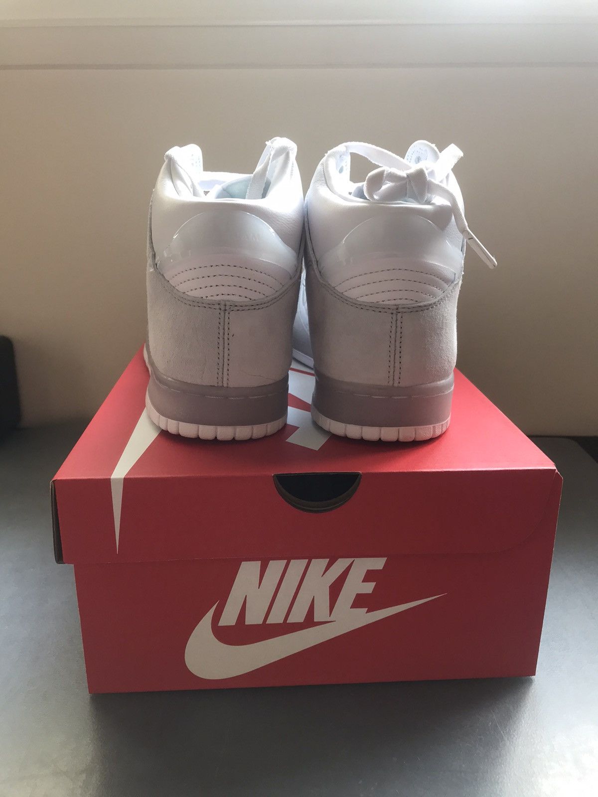 Nike × Slam Jam Slam Jam x Dunk High 'White Platinum' Size US 8 / EU 41 - 4 Thumbnail