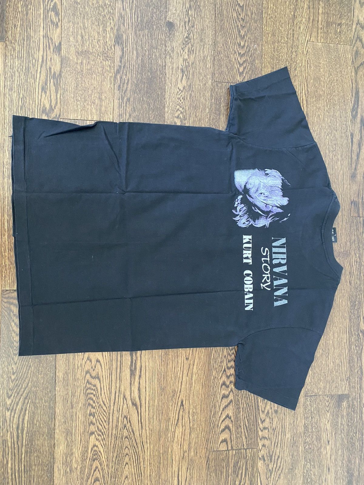 Nirvana × Vintage VINTAGE 1990’s KURT COBAIN NIRVANA BOOTLEG Size US L / EU 52-54 / 3 - 2 Thumbnail