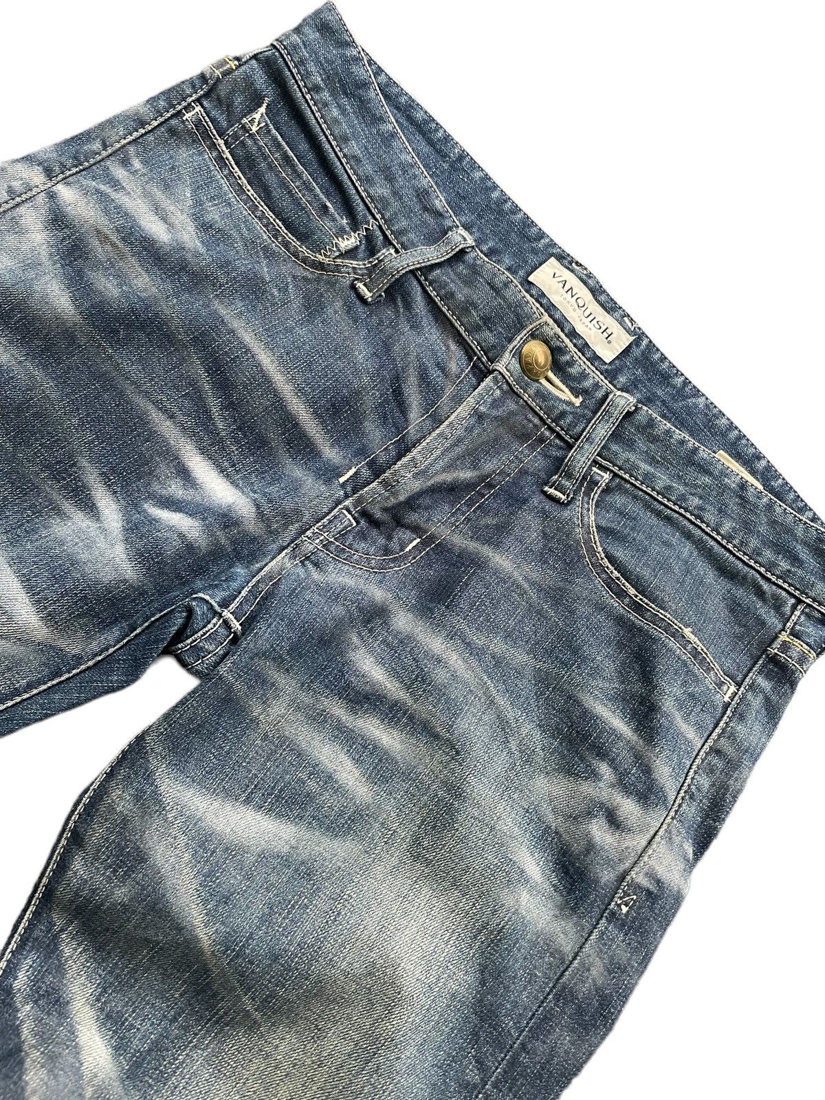 Japanese Brand × Vanquish Vanquish Japan Aging Faded Wash Denim Size US 32 / EU 48 - 8 Thumbnail