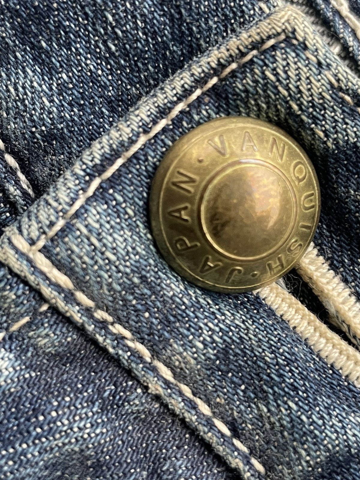 Japanese Brand × Vanquish Vanquish Japan Aging Faded Wash Denim Size US 32 / EU 48 - 22 Thumbnail