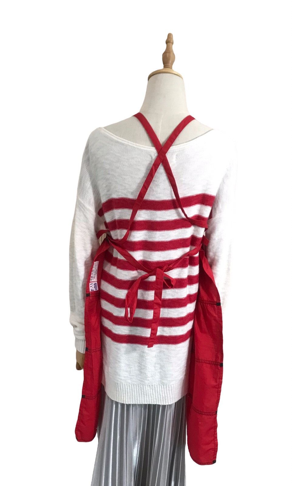 Yves Saint Laurent Vintage Yvessaintlaurent YSL Japan JAA Red Apron Size ONE SIZE - 7 Thumbnail