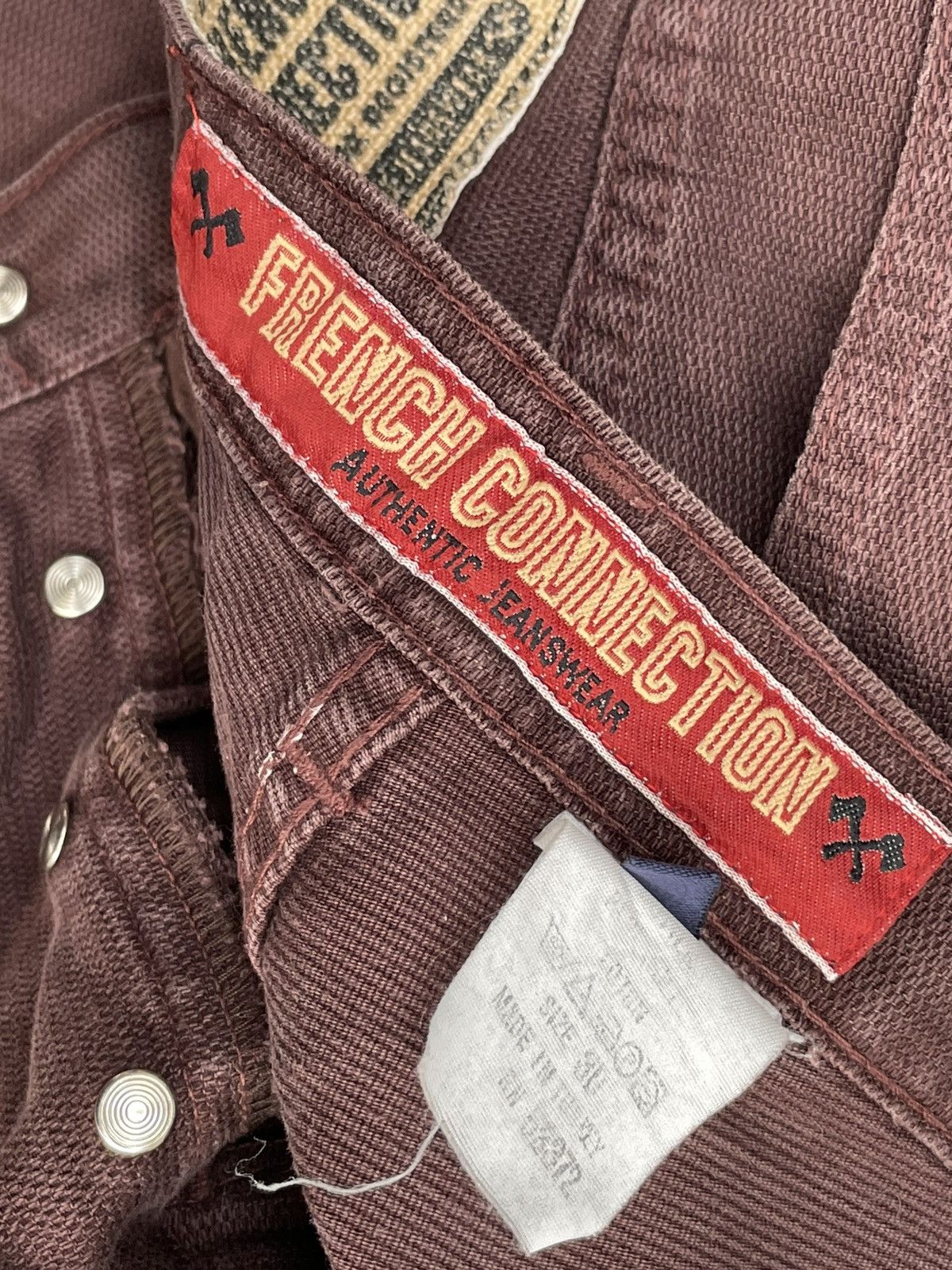 Designer French Connection Denim Size US 31 - 13 Thumbnail