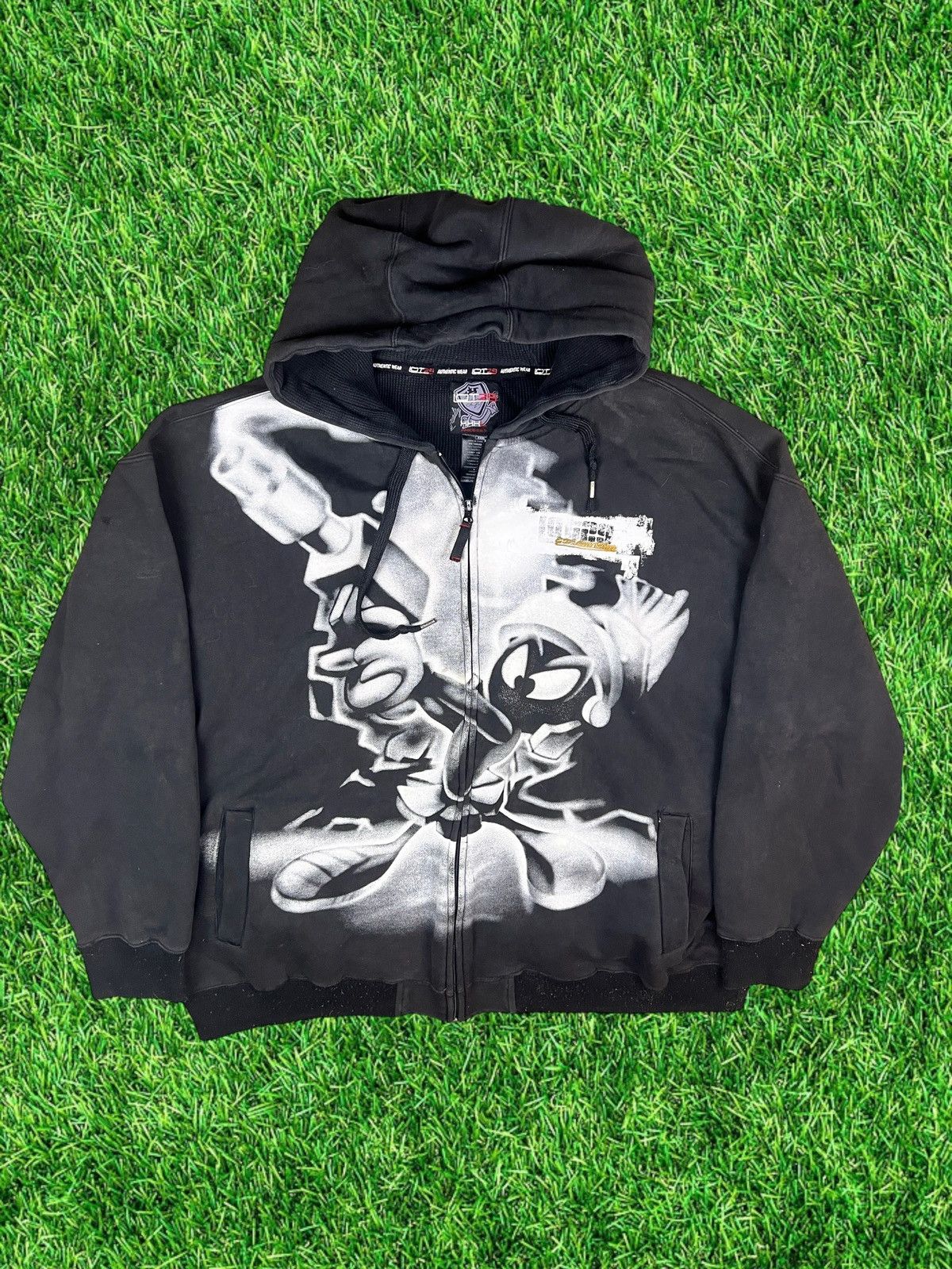 Lot 29 Marvin the Martian full zip shops hoodie