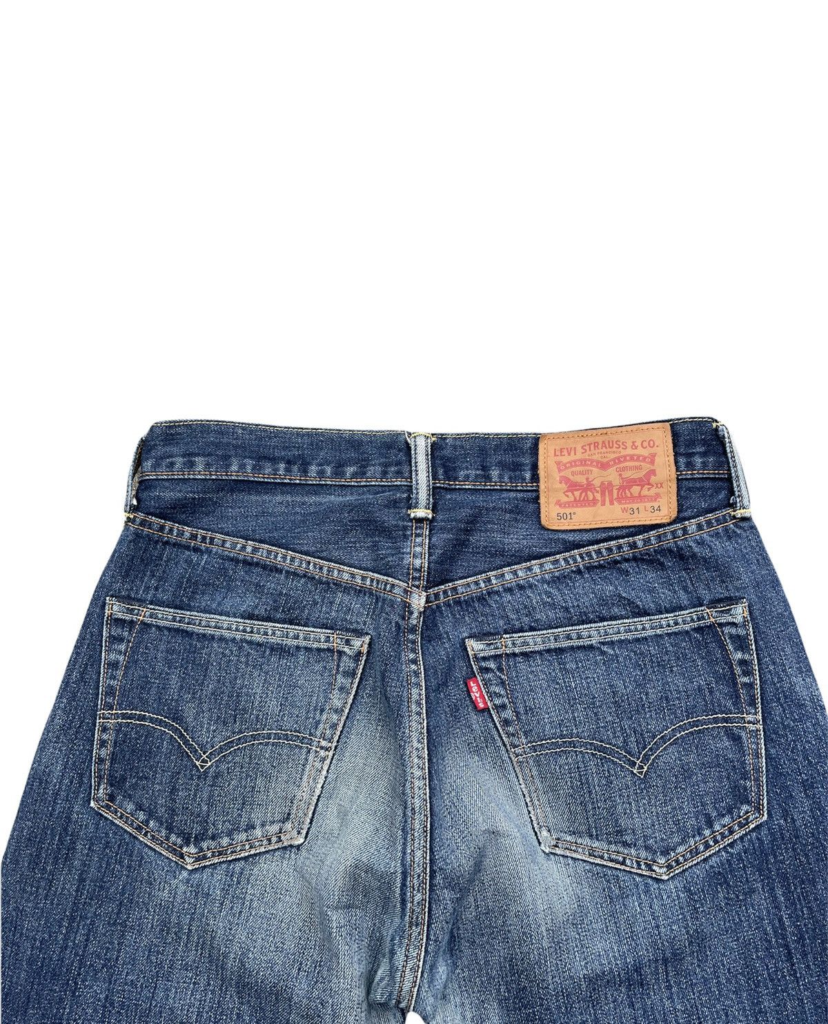 Levi's Levis 501 e Denim Size US 30 / EU 46 - 7 Thumbnail