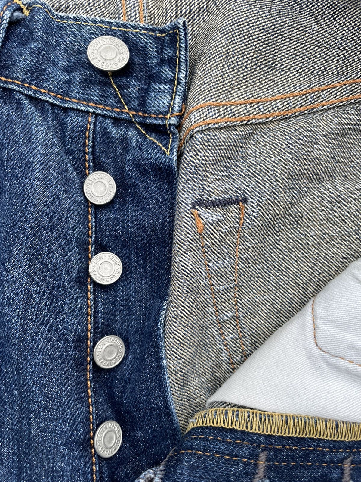 Levi's Levis 501 e Denim Size US 30 / EU 46 - 19 Thumbnail