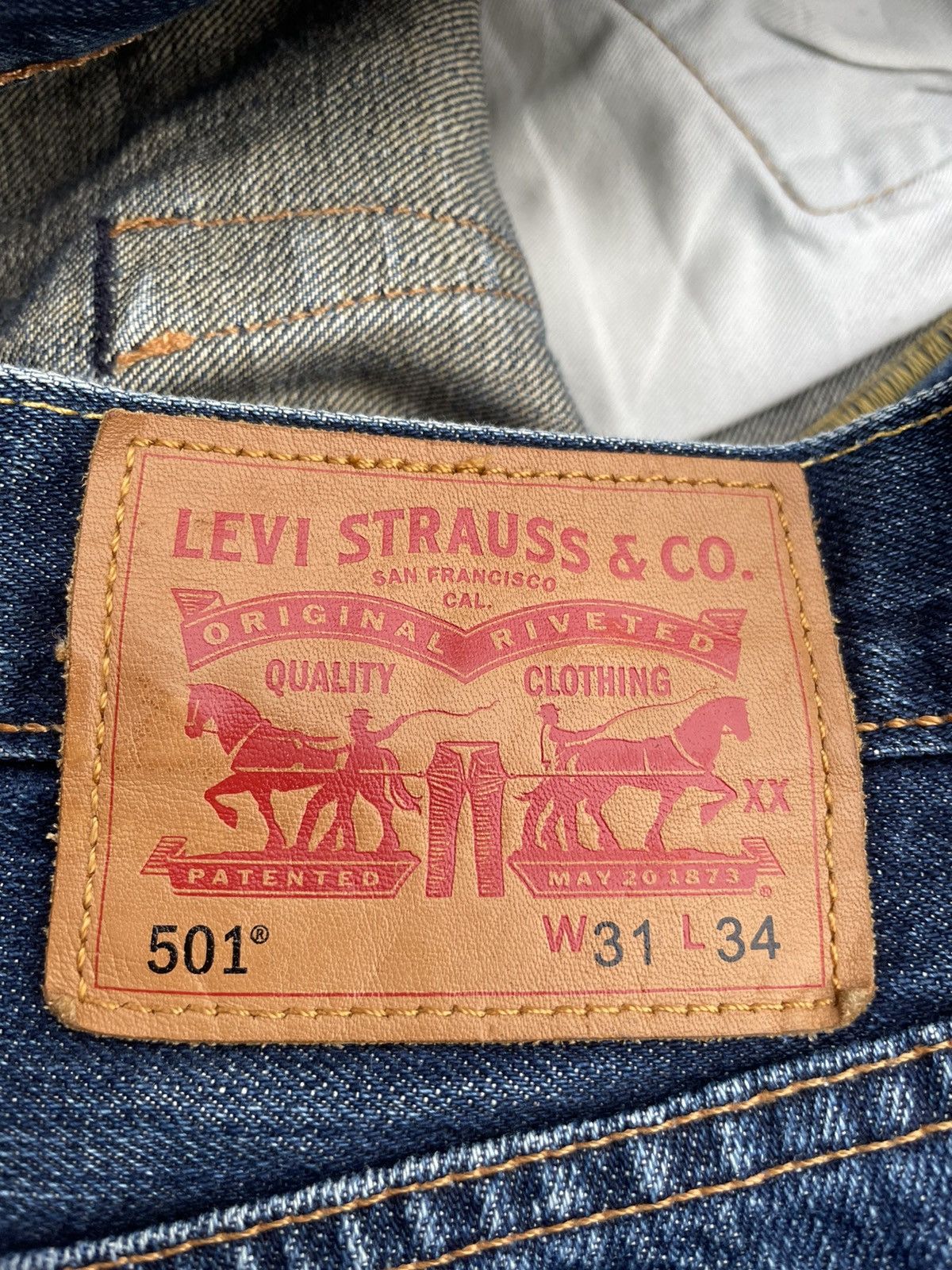 Levi's Levis 501 e Denim Size US 30 / EU 46 - 10 Thumbnail
