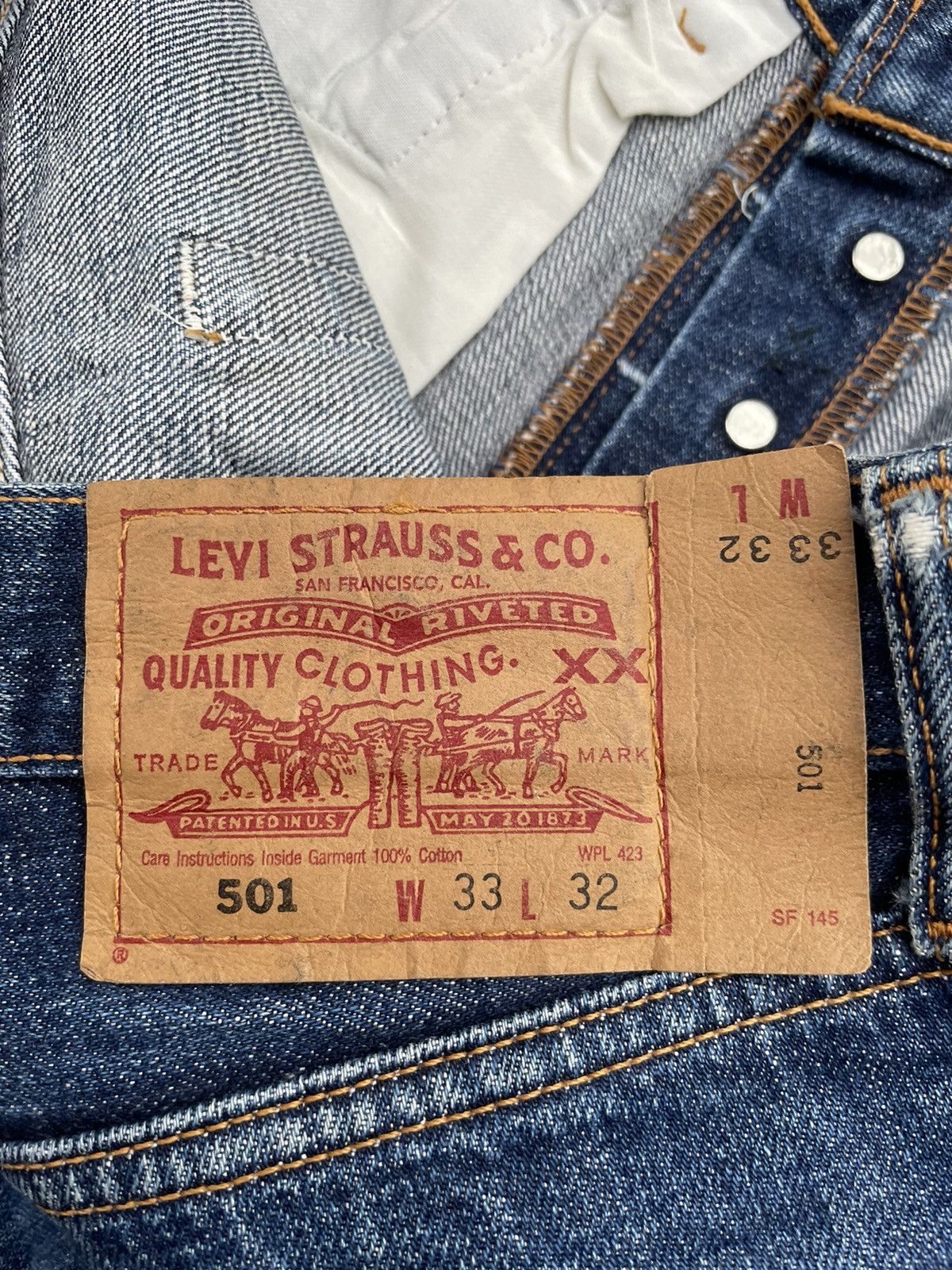 Levi's Levi’s 501 e 2002 Denim Size US 32 / EU 48 - 10 Thumbnail