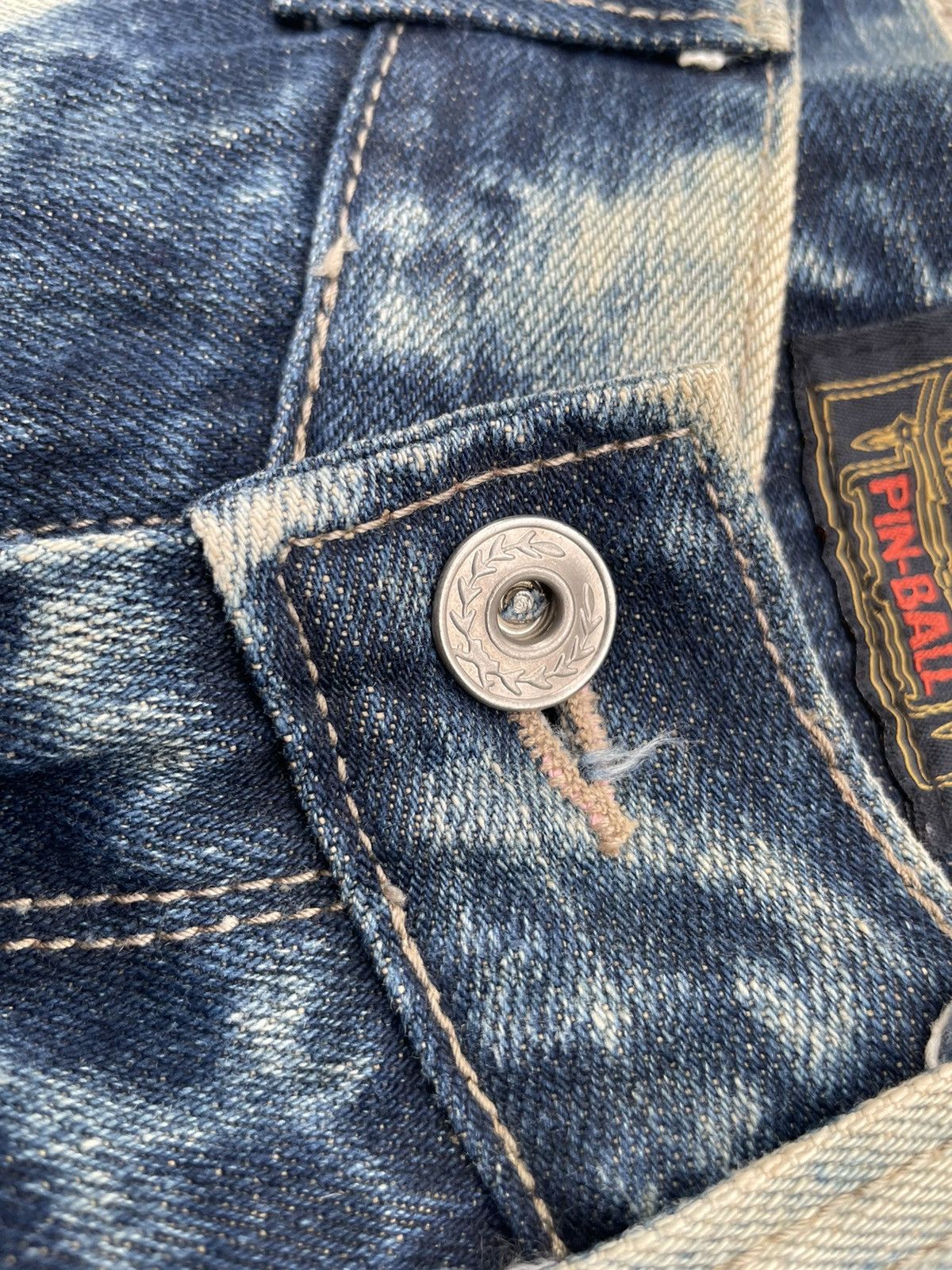 Japanese Brand Pinball Bleach Custom Bush Pant Size US 30 / EU 46 - 16 Thumbnail